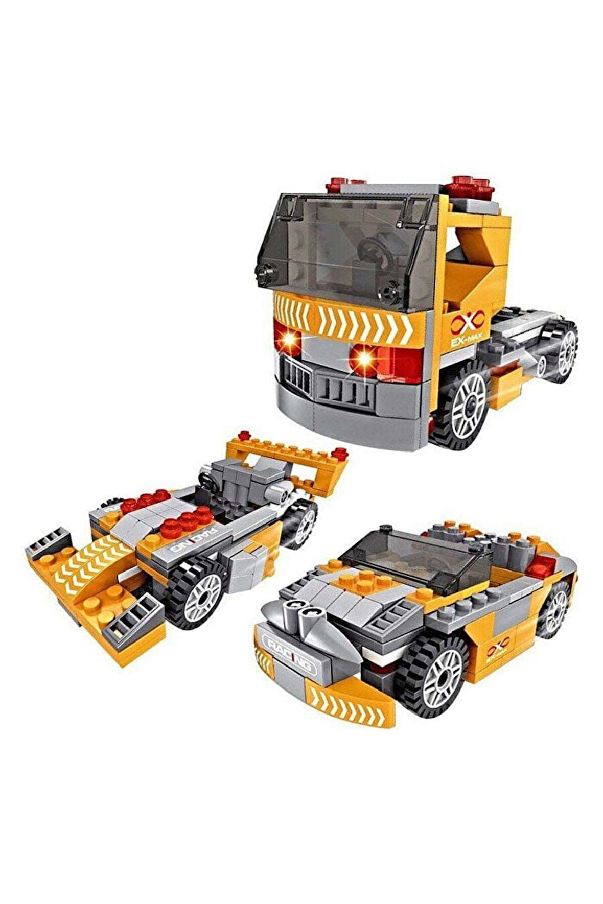 Kız Erkek Çocuk Oyuncak Ausini Assembling Master 135 Parça 3 in 1 Araçlar Kız Erkek Çocuk Oyuncak Eğ