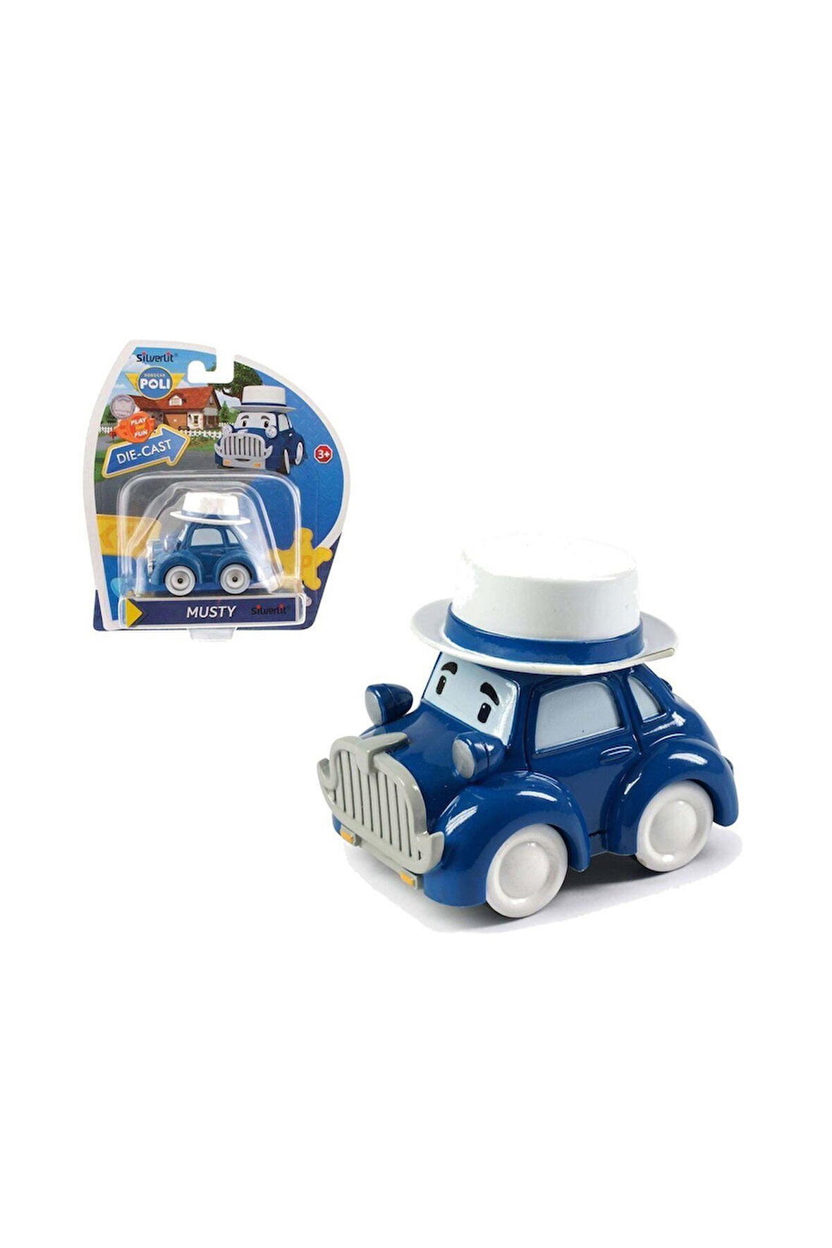 Kız Erkek Çocuk Oyuncak POLI 83151 Metal Araç Karakter Figürler Asorti Kız Erkek Çocuk Oyuncak Eğiti