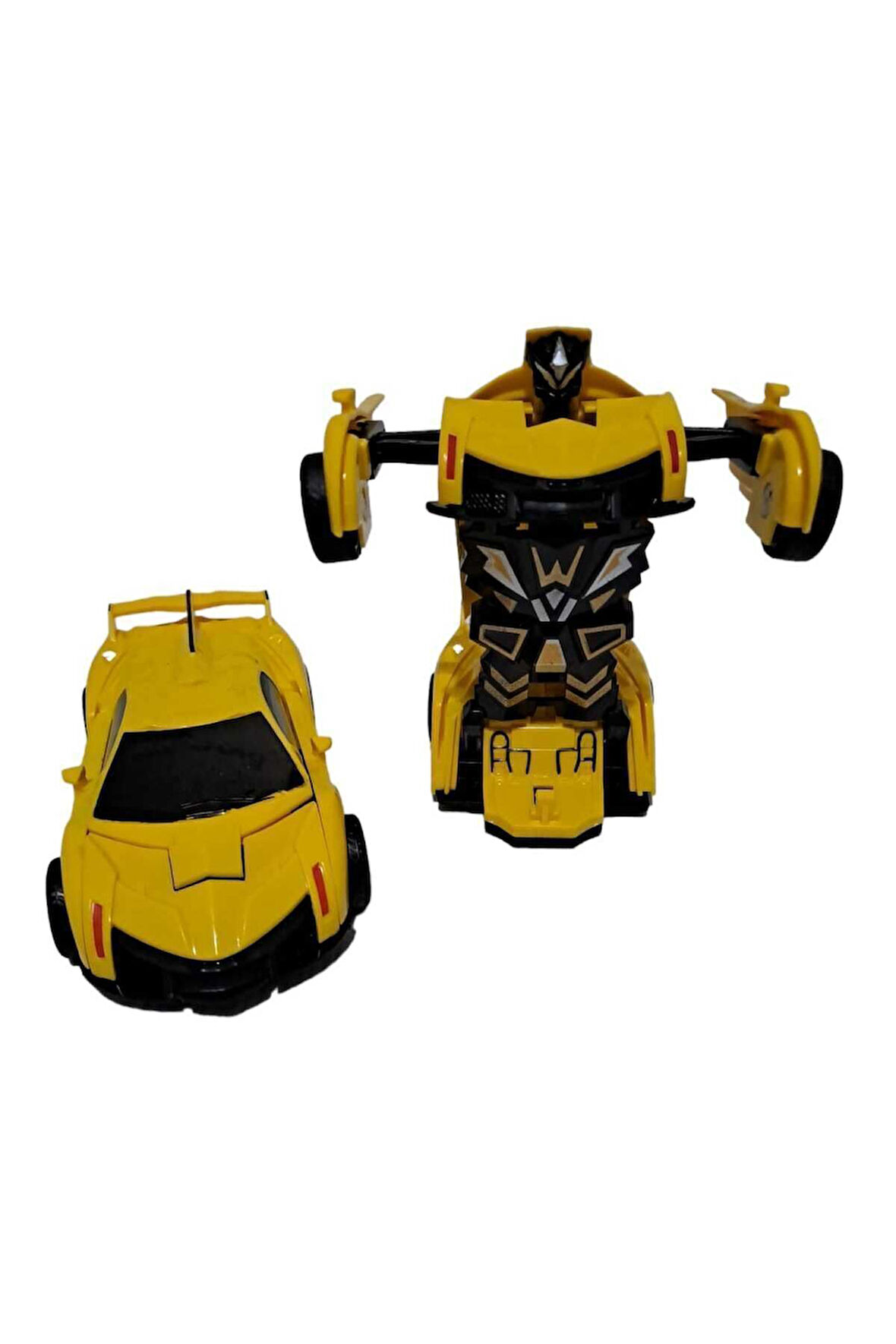 Kız Erkek Çocuk Eğlenceli Oyuncaklar TRANSFORMERS ROBOT ARABA-4