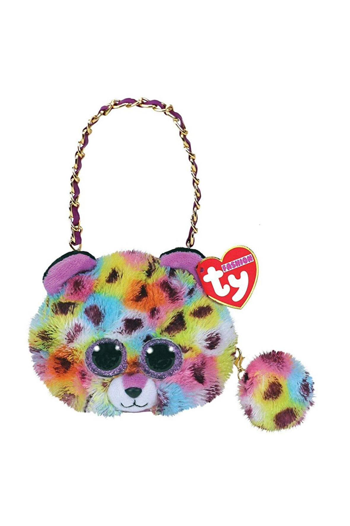 Kız Erkek Çocuk Oyuncak TY Fashion Peluş Çanta Kaplan Giselle Kız Erkek Çocuk Oyuncak Eğitici Oyunca