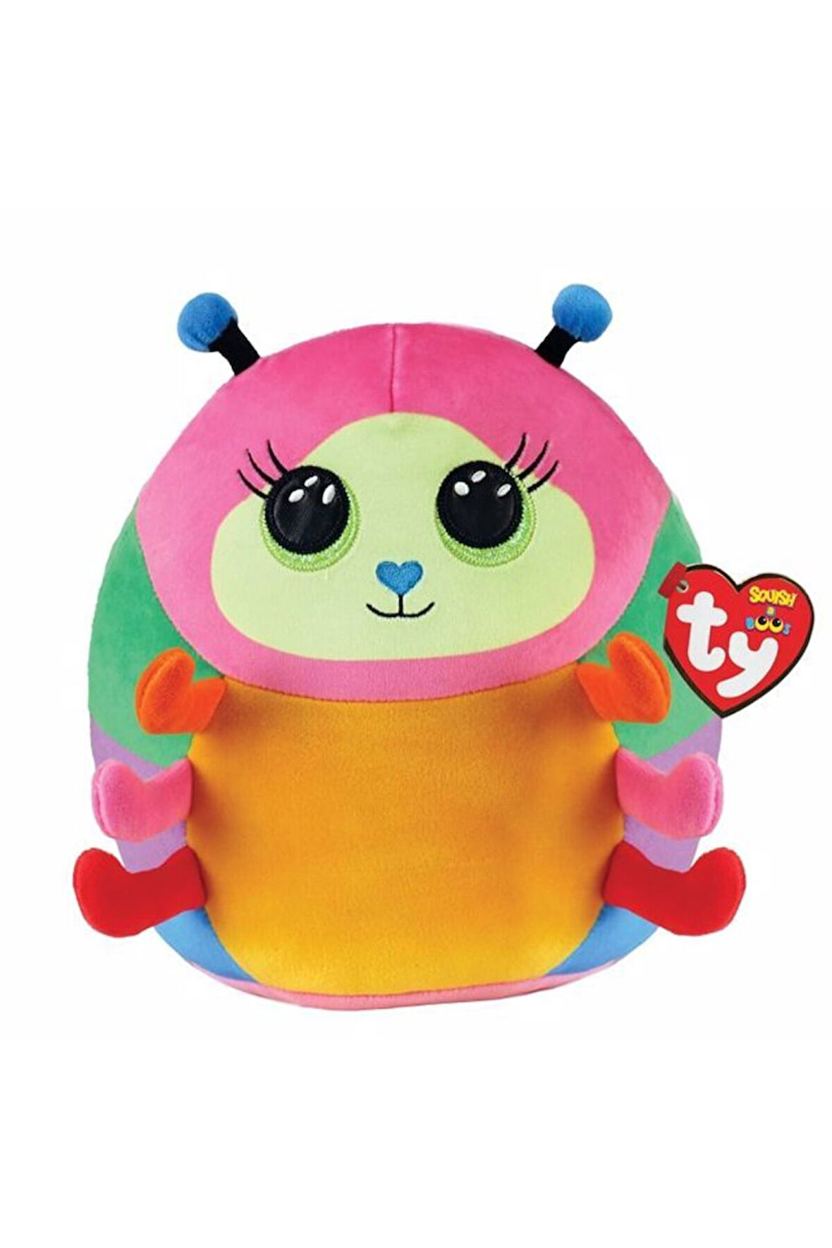 Kız Erkek Çocuk Oyuncak Ty Squishy Beanies Yastık Tırtı Nessa 21cm Kız Erkek Çocuk Oyuncak Eğitici O