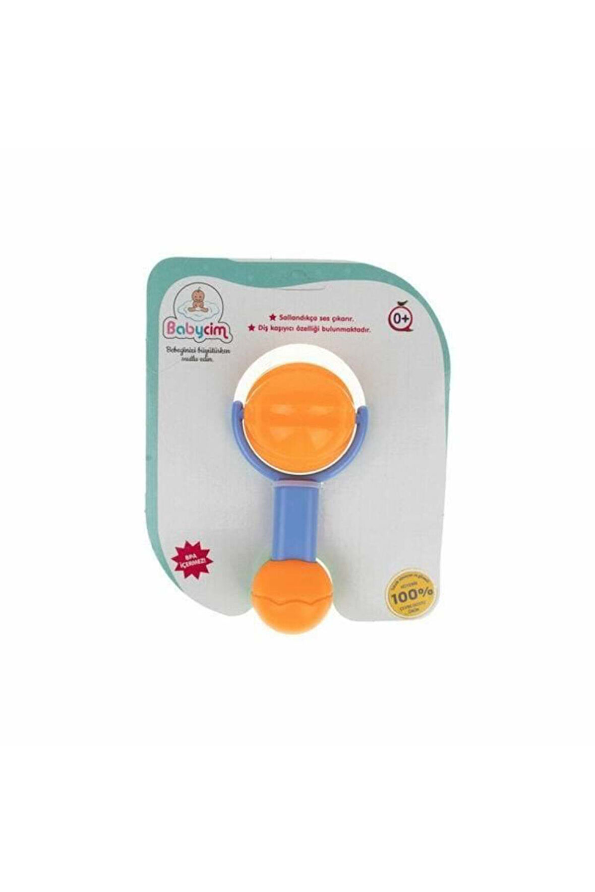 Kız Erkek Çocuk Oyuncak URT038-008 BABYCİM DÖNEN TOPLU ÇINGIRAK - 89034 Kız Erkek Çocuk Oyuncak Eğit