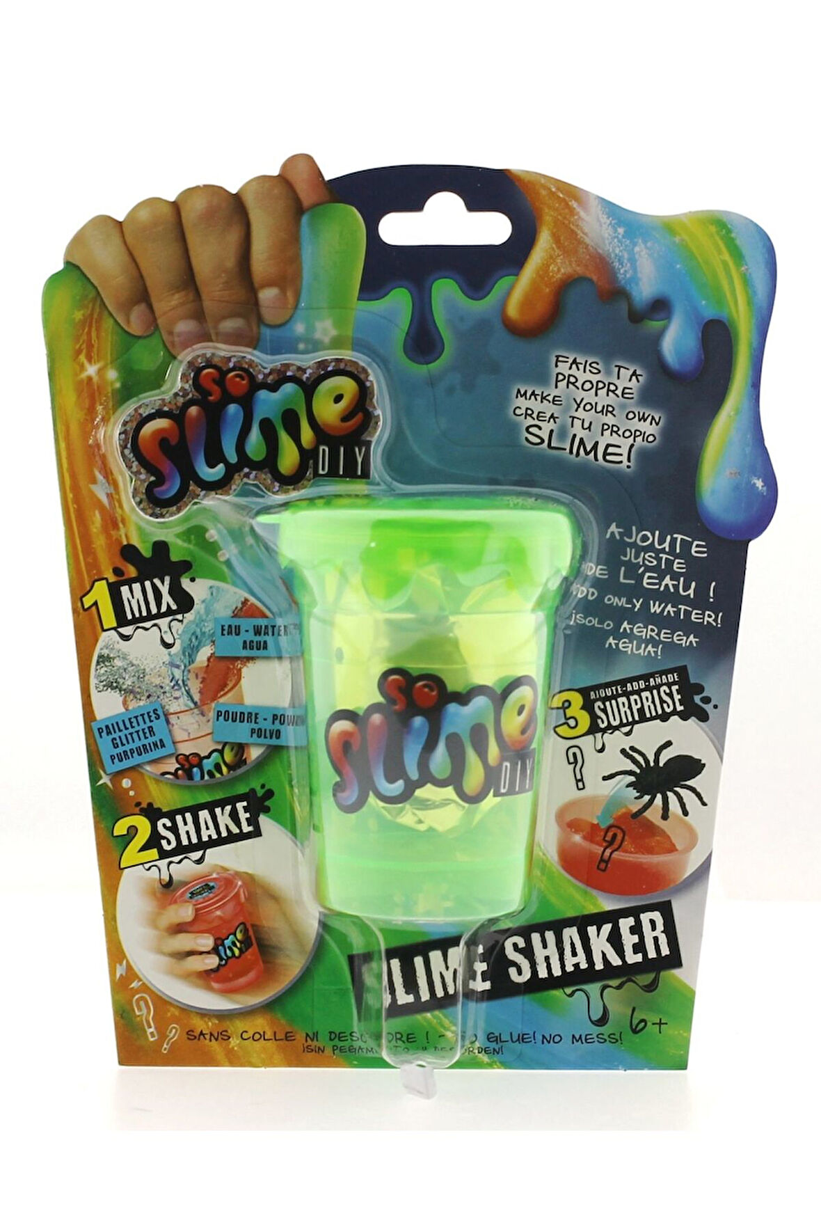 Kız Erkek Çocuk Oyuncak Yeşil Slime Shaker Creepy Tekli Paket Kız Erkek Çocuk Oyuncak Eğitici Oyunca