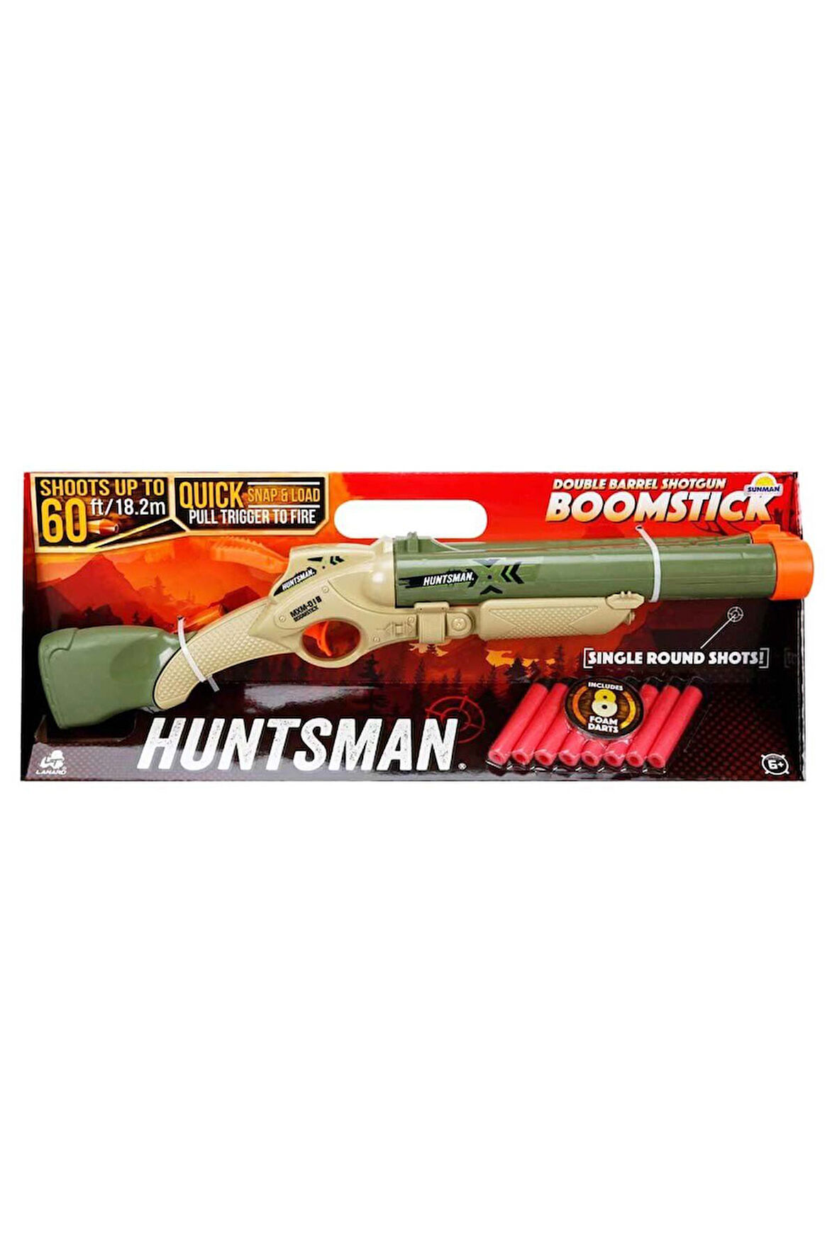 Kız Erkek Çocuk Oyuncak Sunman Huntsman Alpha Boomstick II Tüfek Kız Erkek Çocuk Oyuncak Eğitici Oyu