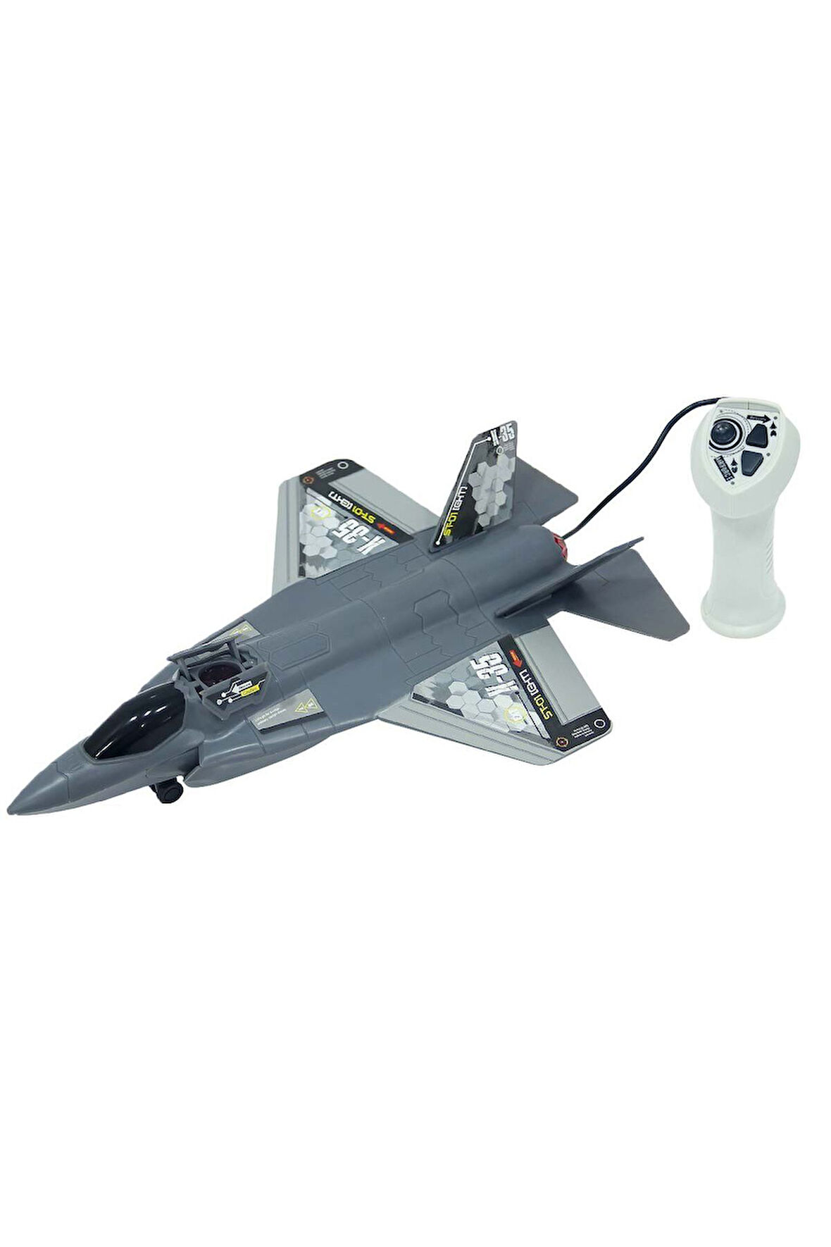 Kız Erkek Çocuk Oyuncak Sunman Air Forces Sesli ve Işıklı X-35 Jet Kız Erkek Çocuk Oyuncak Eğitici O
