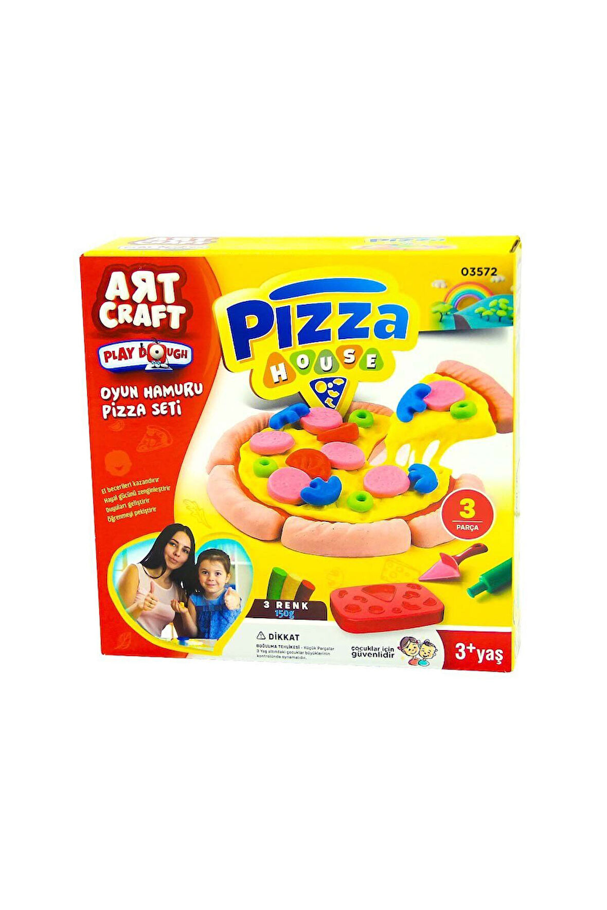 Kız Erkek Çocuk Oyuncak Dede Oyun Hamuru Pizza Seti Kız Erkek Çocuk Oyuncak Eğitici Oyuncaklar