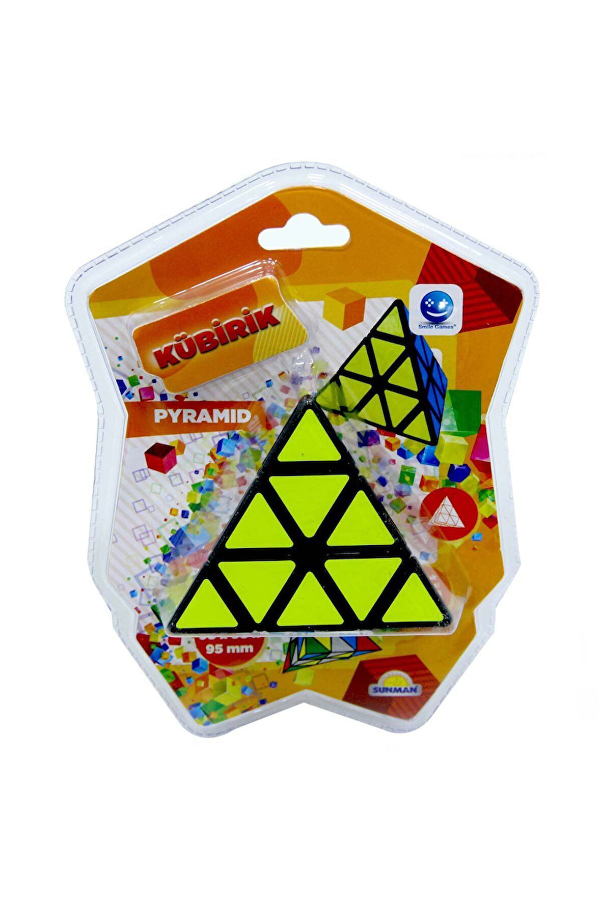 Kız Erkek Çocuk Oyuncak Smile Games Kübirik Piramit Zeka Küpü - S02000328 Kız Erkek Çocuk Oyuncak Eğ