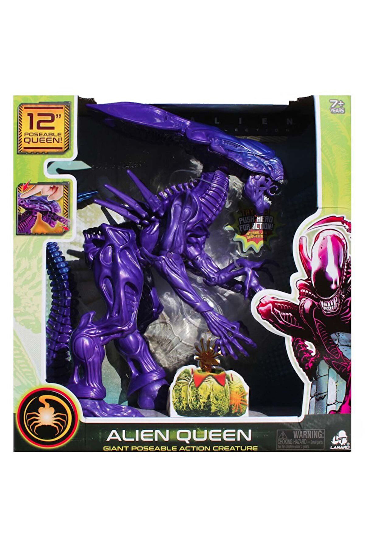 Kız Erkek Çocuk Oyuncak Alien Kraliçe Xenemorph Figür 30cm Kız Erkek Çocuk Oyuncak Eğitici Oyuncakla