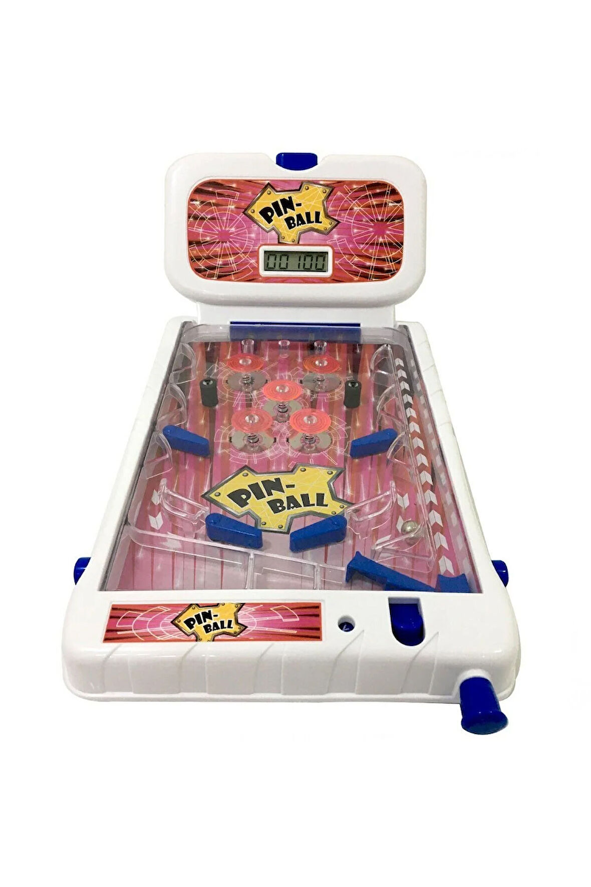 Eğitici Oyuncaklar Işıklı Sesli Pilli Pinball Arcade Oyunu Kız Erkek Çocuk Oyuncak Eğitici Oyuncakla