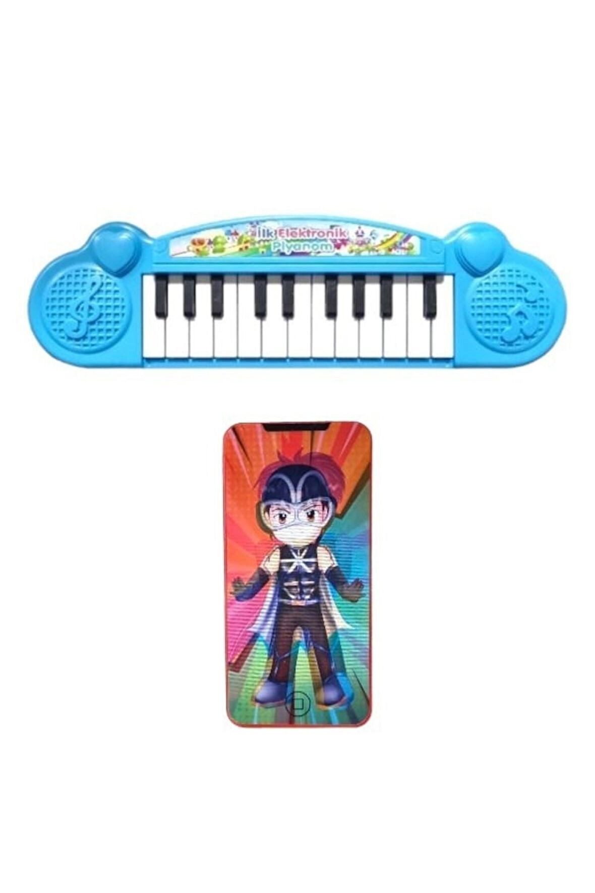 Kız Erkek Çocuk Eğlenceli Oyuncaklar Dokunmatik Cep Telefonu Türkçe Sesli 4 Fonksiyonlu Ve 22 Tuşlu