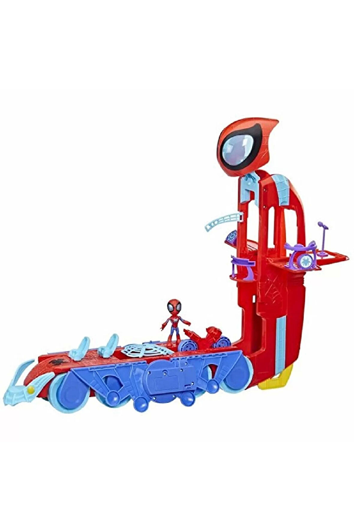 Kız Erkek Çocuk Oyuncak Spidey And His Amazing Friends Örümcek Komuta Aracı F3721 Kız Erkek Çocuk Oy