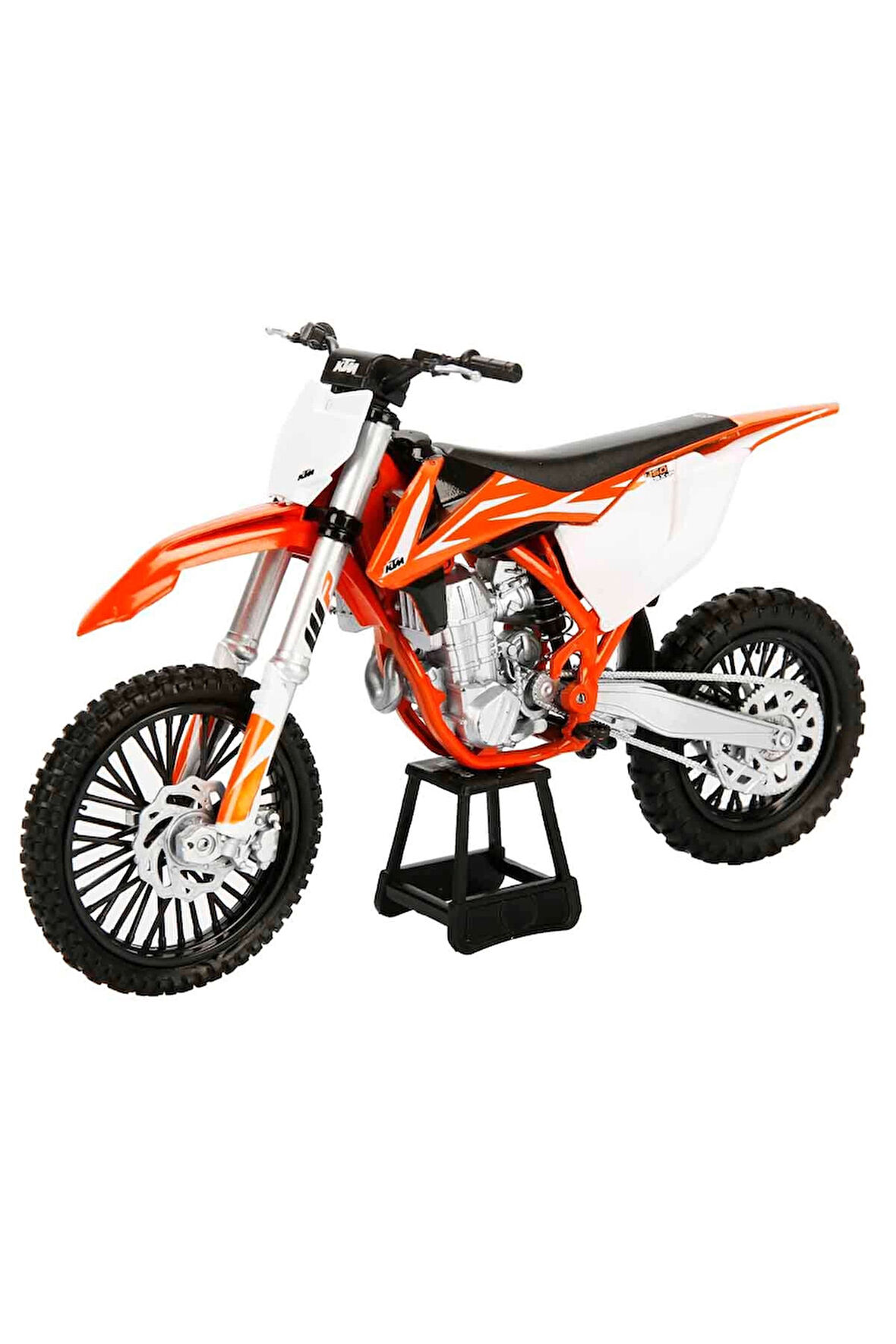 Kız Erkek Çocuk Oyuncak Sunman 1:10 KTM 450 SX-F 2014 - 20cm Model Motor Kız Erkek Çocuk Oyuncak Eği