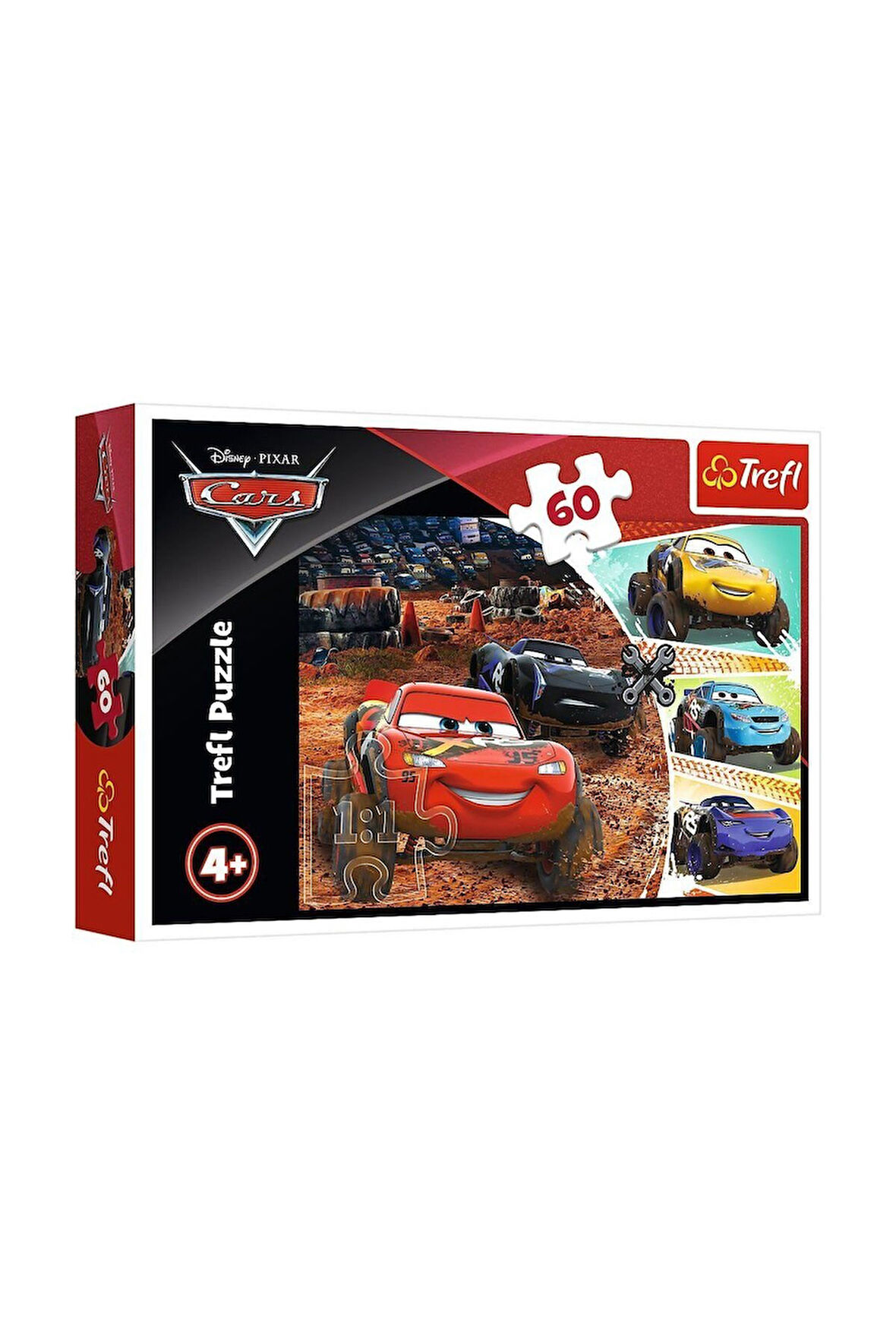 Kız Erkek Çocuk Oyuncak PUZZLE-17327 Cars 3 60 Parça Puzzle Kız Erkek Çocuk Oyuncak Eğitici Oyuncakl