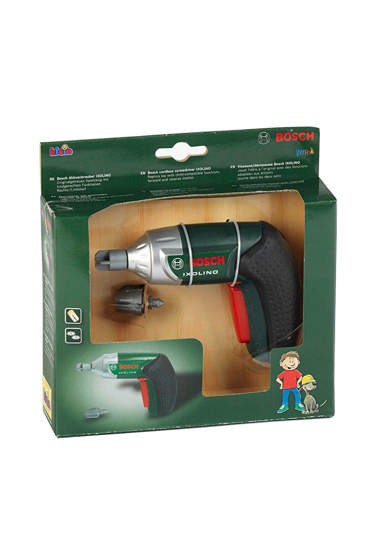 Kız Erkek Çocuk Oyuncak Bosch Ixolino Oyuncak Akülü Tornavida Kız Erkek Çocuk Oyuncak Eğitici Oyunca