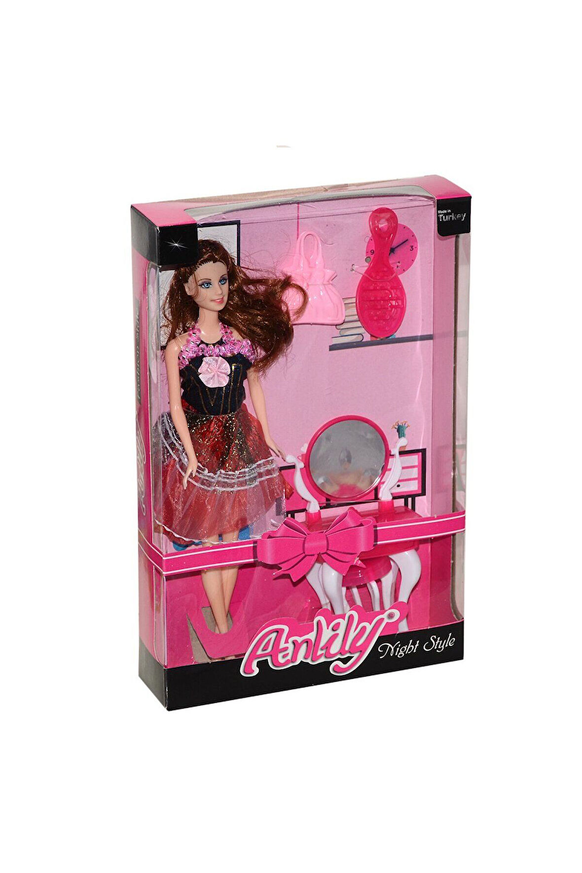 Kız Erkek Çocuk Oyuncak 02266 Anlily Makyaj Masalı Bebek Kız Erkek Çocuk Oyuncak Eğitici Oyuncaklar