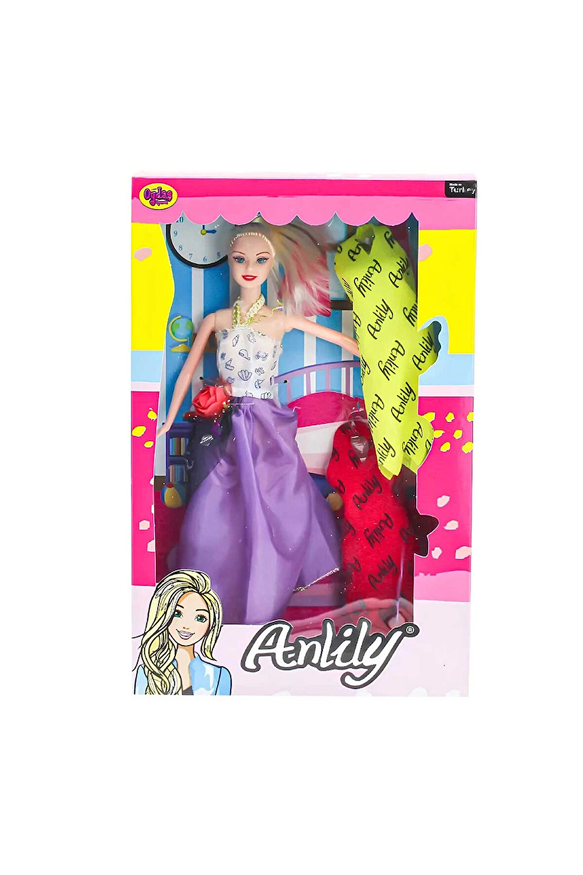 Kız Erkek Çocuk Oyuncak Oydaş Anlily Kutuda 2 Elbiseli Bebek 2252 Kız Erkek Çocuk Oyuncak Eğitici Oy