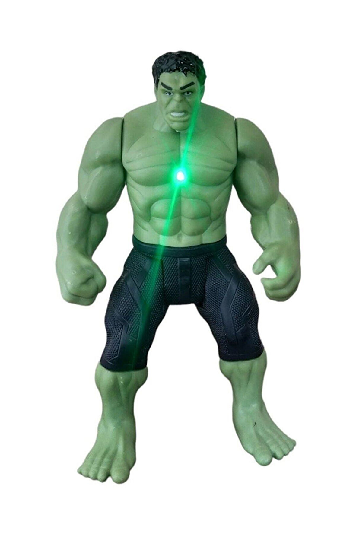 Kız Erkek Çocuk Eğlenceli Oyuncaklar Hulk Karakter Işıklı Oyuncak Büyük Boy Yenilmezler Hulk Figür