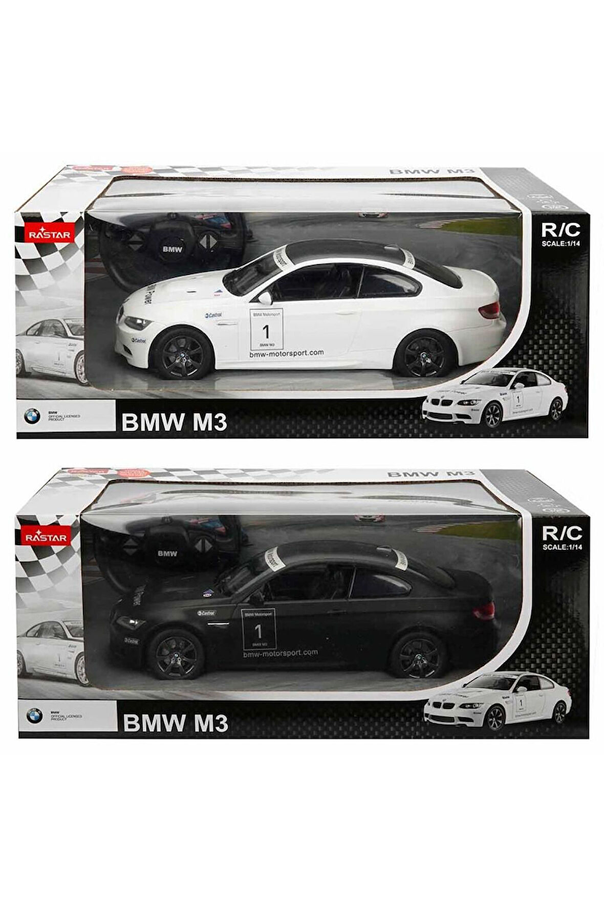 Kız Erkek Çocuk Oyuncak 1:14 Uzaktan Kumandalı BMW M3 Araba 32cm 1adet Fiyatıdır Kız Erkek Çocuk Oyu