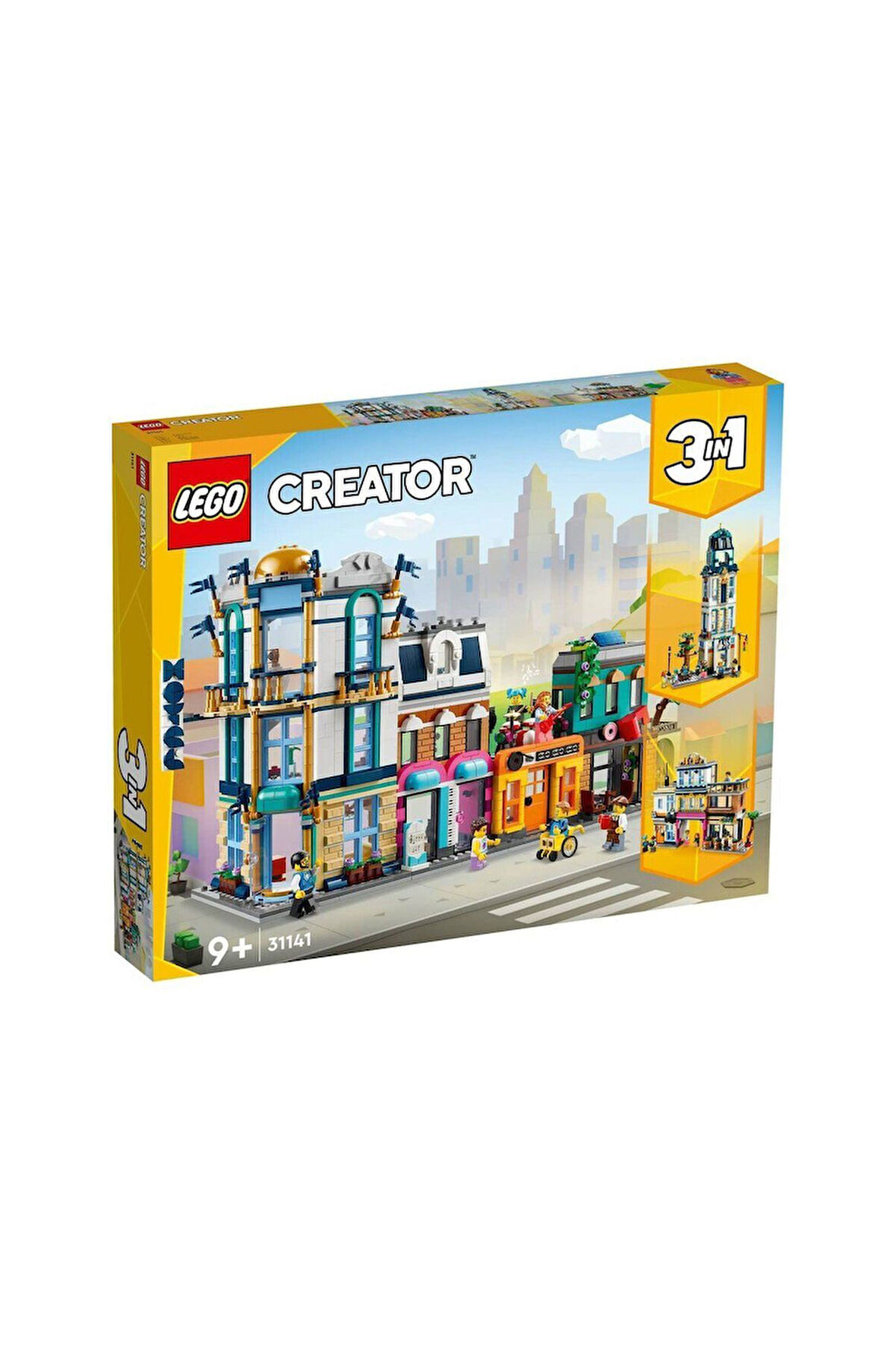 Kız Erkek Çocuk Oyuncak 31141 Creator 3ü1 arada Ana Cadde 1459 parça +9 yaş Kız Erkek Çocuk Oyuncak