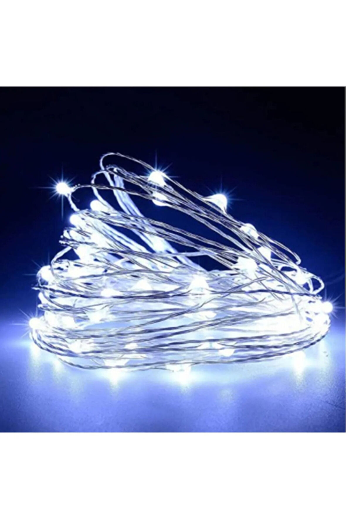 Kız Erkek Çocuk Eğlenceli Oyuncaklar Beyaz Peri Led 3m