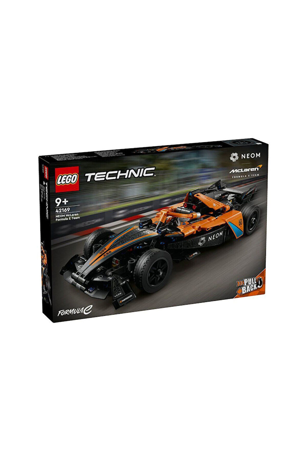 Kız Erkek Çocuk Oyuncak 42169 NEOM McLaren Formula E Yarış Arabası 452 parça +9 yaş Kız Erkek Çocuk