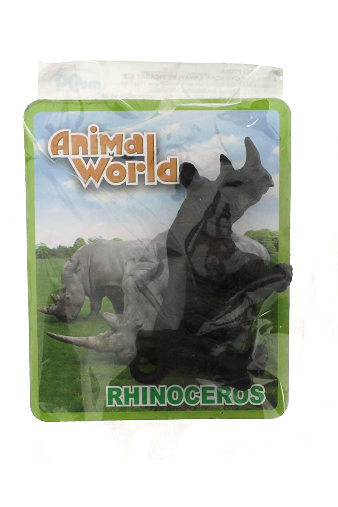 Kız Erkek Çocuk Oyuncak Gergedan Model Figür Hayvan Kız Erkek Çocuk Oyuncak Eğitici Oyuncaklar