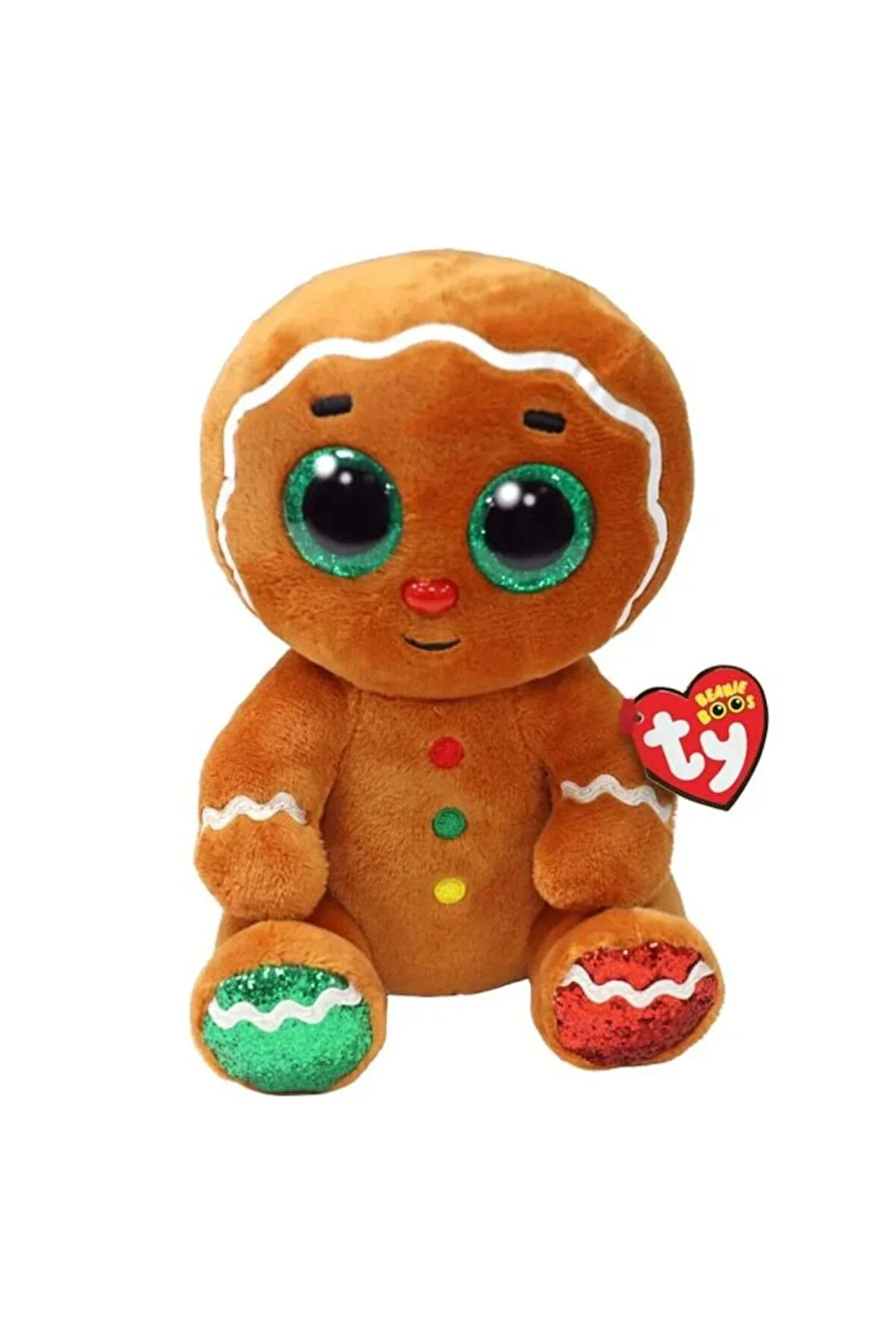 Kız Erkek Çocuk Oyuncak Ty Beanie Boos Peluş Kurabiye Adam Crumble 15cm Kız Erkek Çocuk Oyuncak Eğit