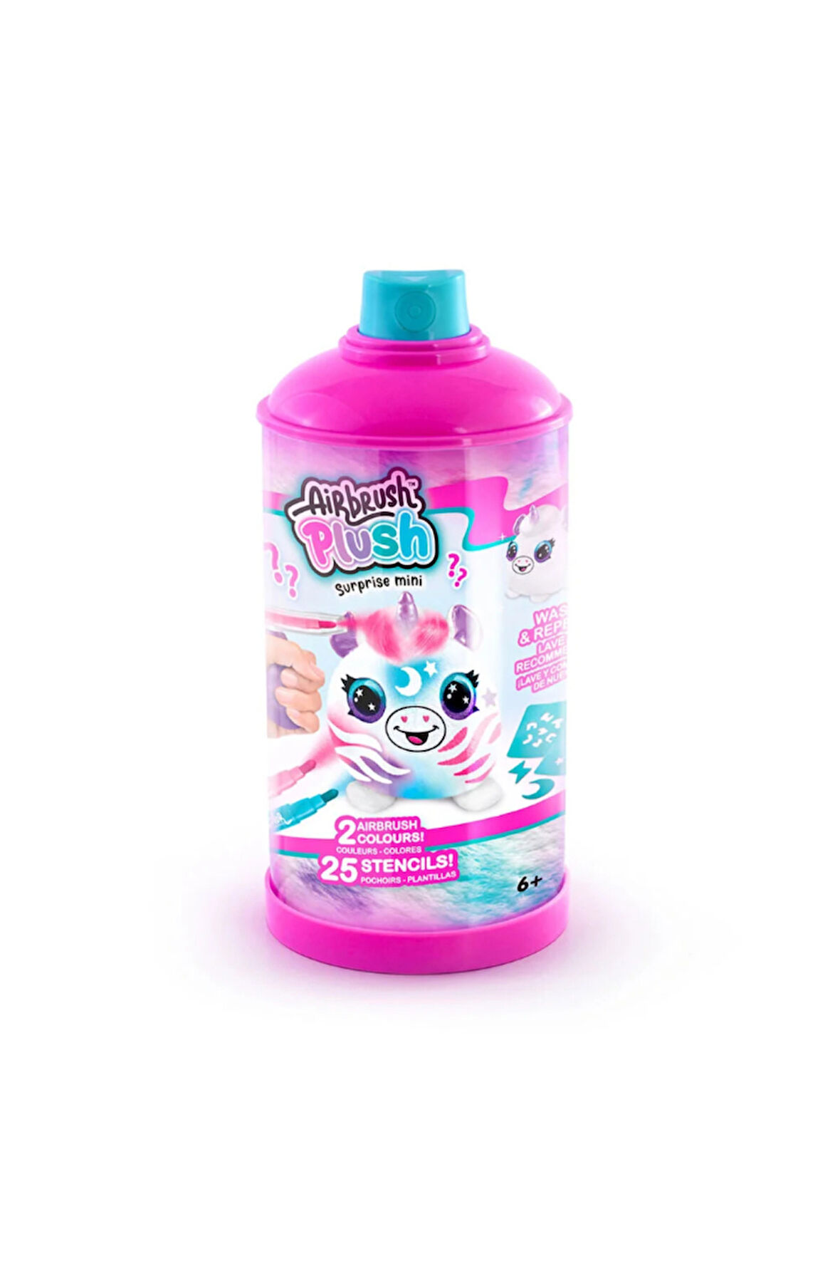 Kız Erkek Çocuk Oyuncak Airbrush Boyanıp Yıkanabilen Mini Peluş Sürpriz Paket Kız Erkek Çocuk Oyunca