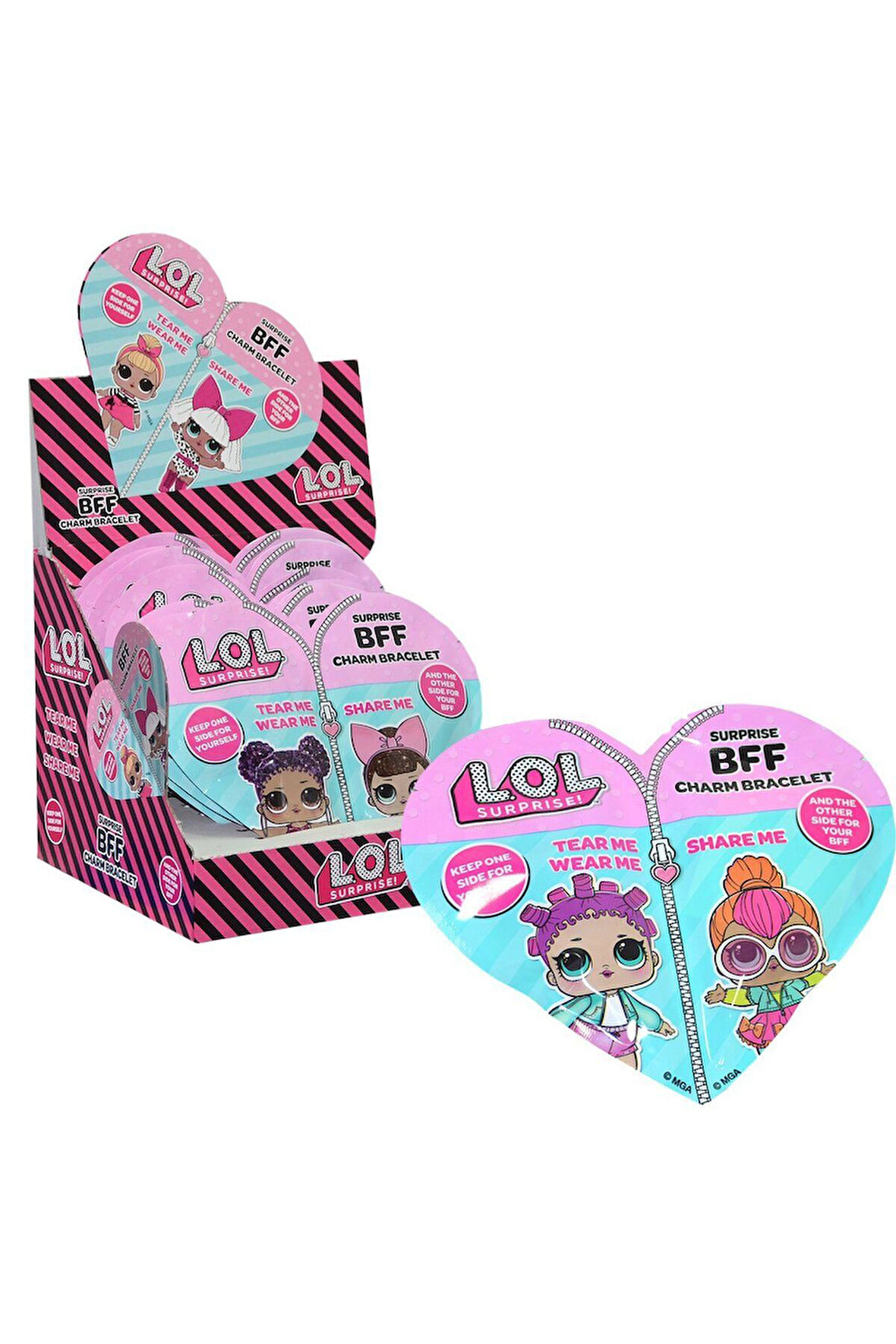 Kız Erkek Çocuk Oyuncak FRSLOLBFF0001 LOL SÜRPRİZ BFF KALP 8Lİ STAND Kız Erkek Çocuk Oyuncak Eğitici