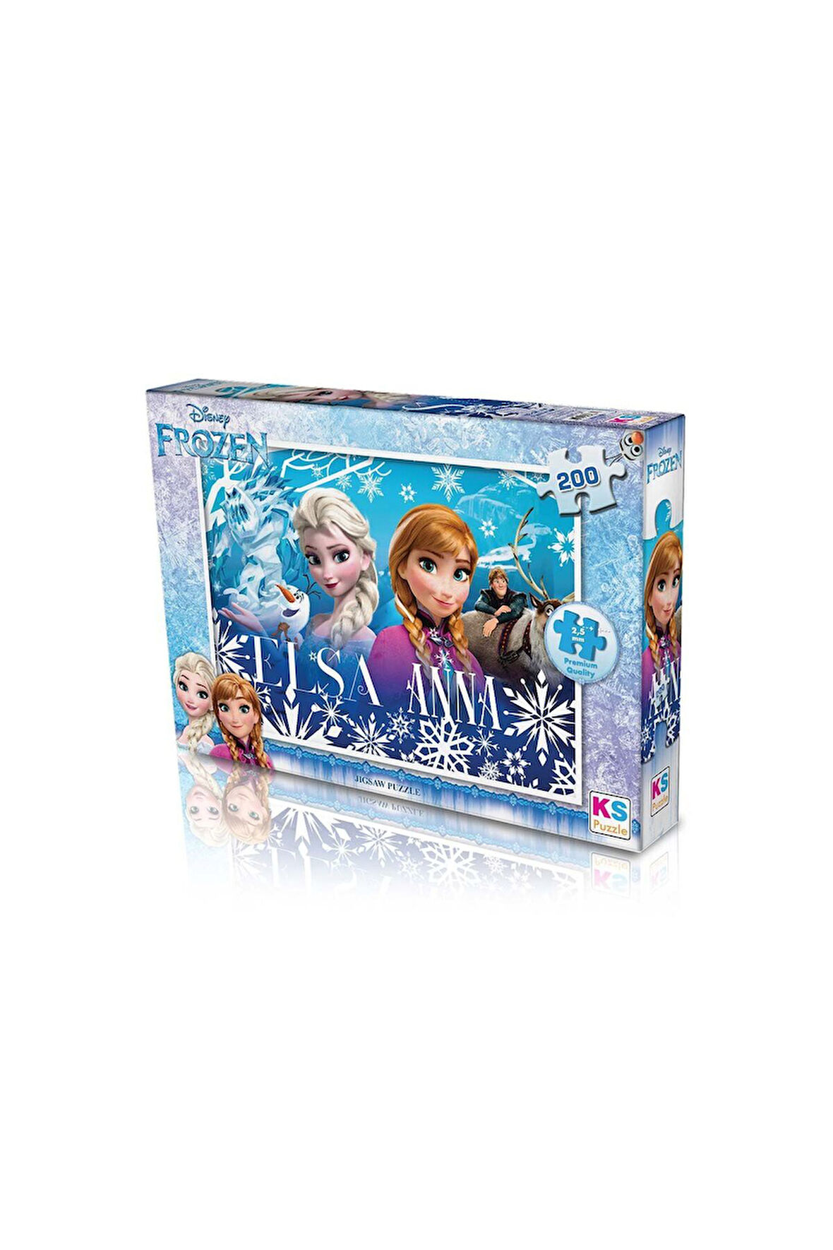 Kız Erkek Çocuk Oyuncak 200 Parça Frozen Puzzle Kız Erkek Çocuk Oyuncak Eğitici Oyuncaklar