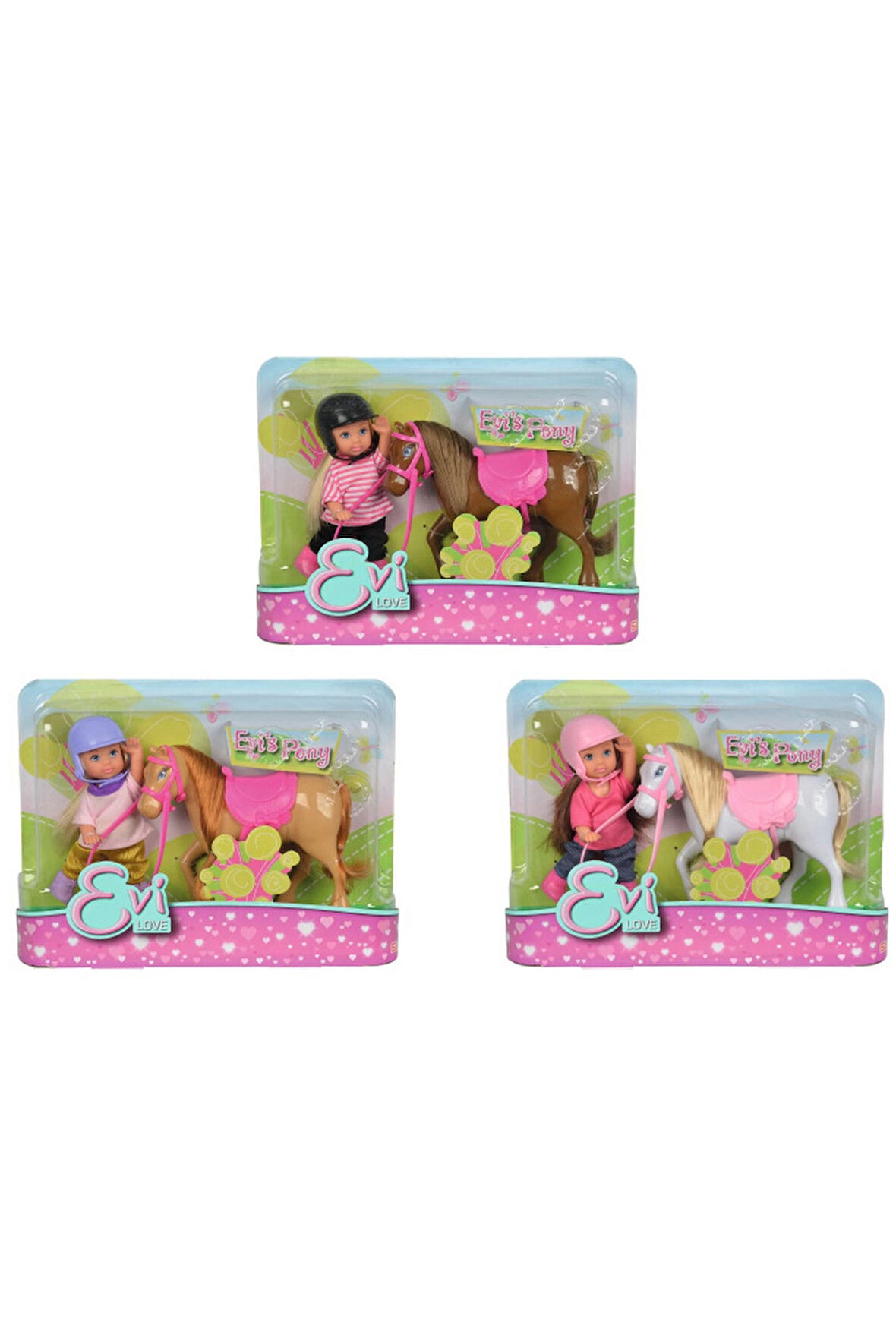 Kız Erkek Çocuk Oyuncak Evi Ata Biniyor 12cm SMB-105737464 - 1adet Stokta Olan Gönderilir Kız Erkek