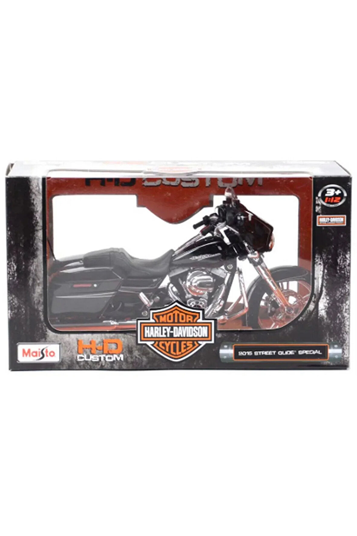 Kız Erkek Çocuk Oyuncak 1:12 Harley-Davidson Motorsiklet Kız Erkek Çocuk Oyuncak Eğitici Oyuncaklar