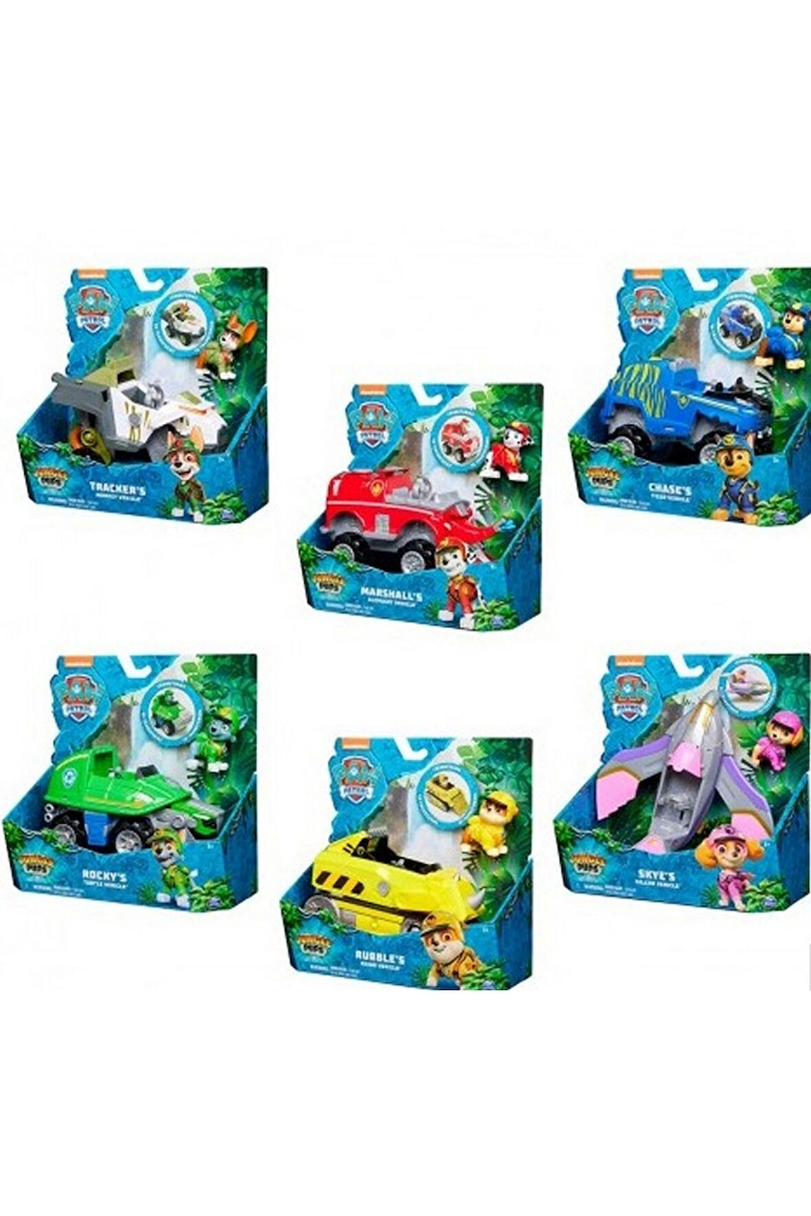 Kız Erkek Çocuk Oyuncak Paw Patrol Jungle Temalı Araç - 778988490808 - 1adet Fiyatıdır Kız Erkek Çoc