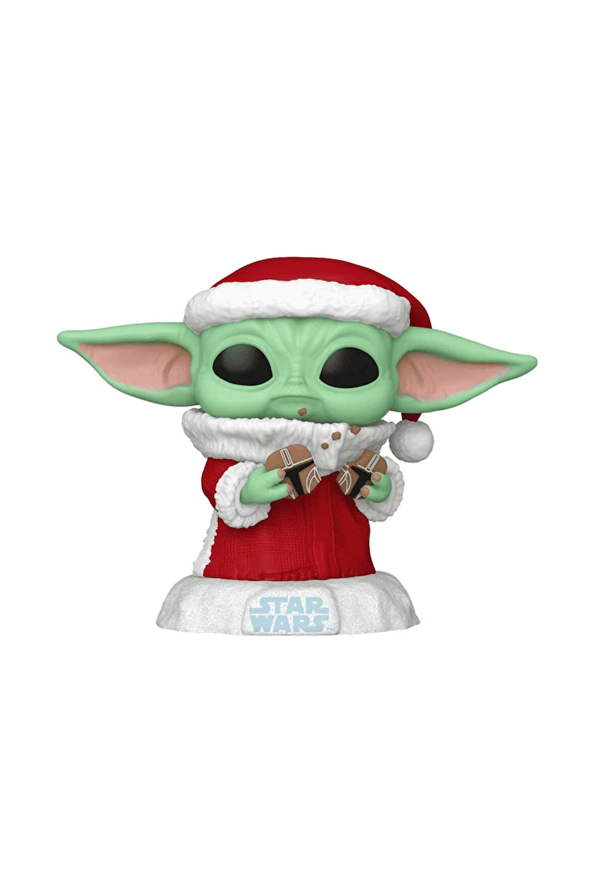 Kız Erkek Çocuk Oyuncak Funko POP Holiday Grogu with Christmas Cookie Kız Erkek Çocuk Oyuncak Eğitic