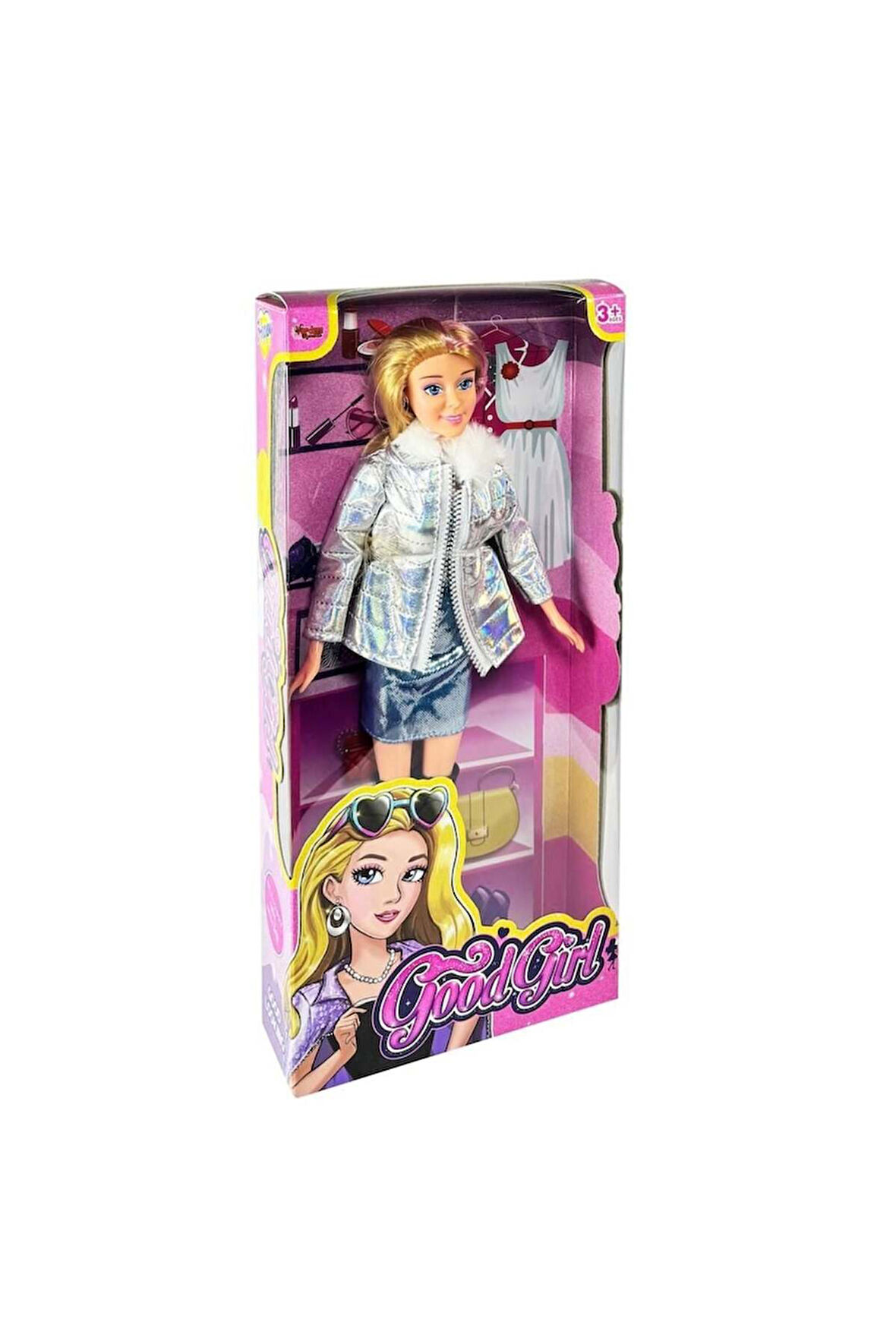 Kız Erkek Çocuk Oyuncak WG-66770 KUT.29CM AKSESUARLI BEBEK -VRD Kız Erkek Çocuk Oyuncak Eğitici Oyun