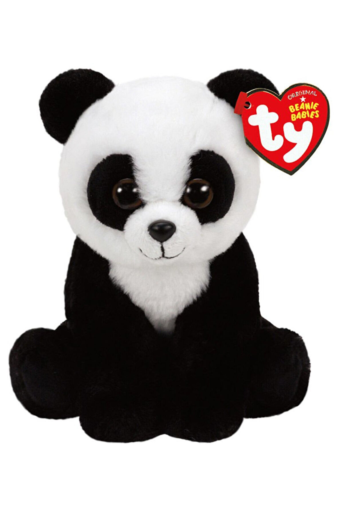 TY Beanie Babies Baboo Panda Peluş 15cm Kız Erkek Çocuk Oyuncak Eğitici Oyuncaklar