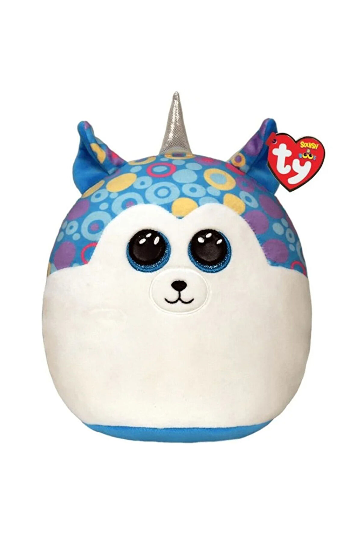 Ty Squishy Beanies Yastık Mavi Husky Helena 26cm Kız Erkek Çocuk Oyuncak Eğitici Oyuncaklar