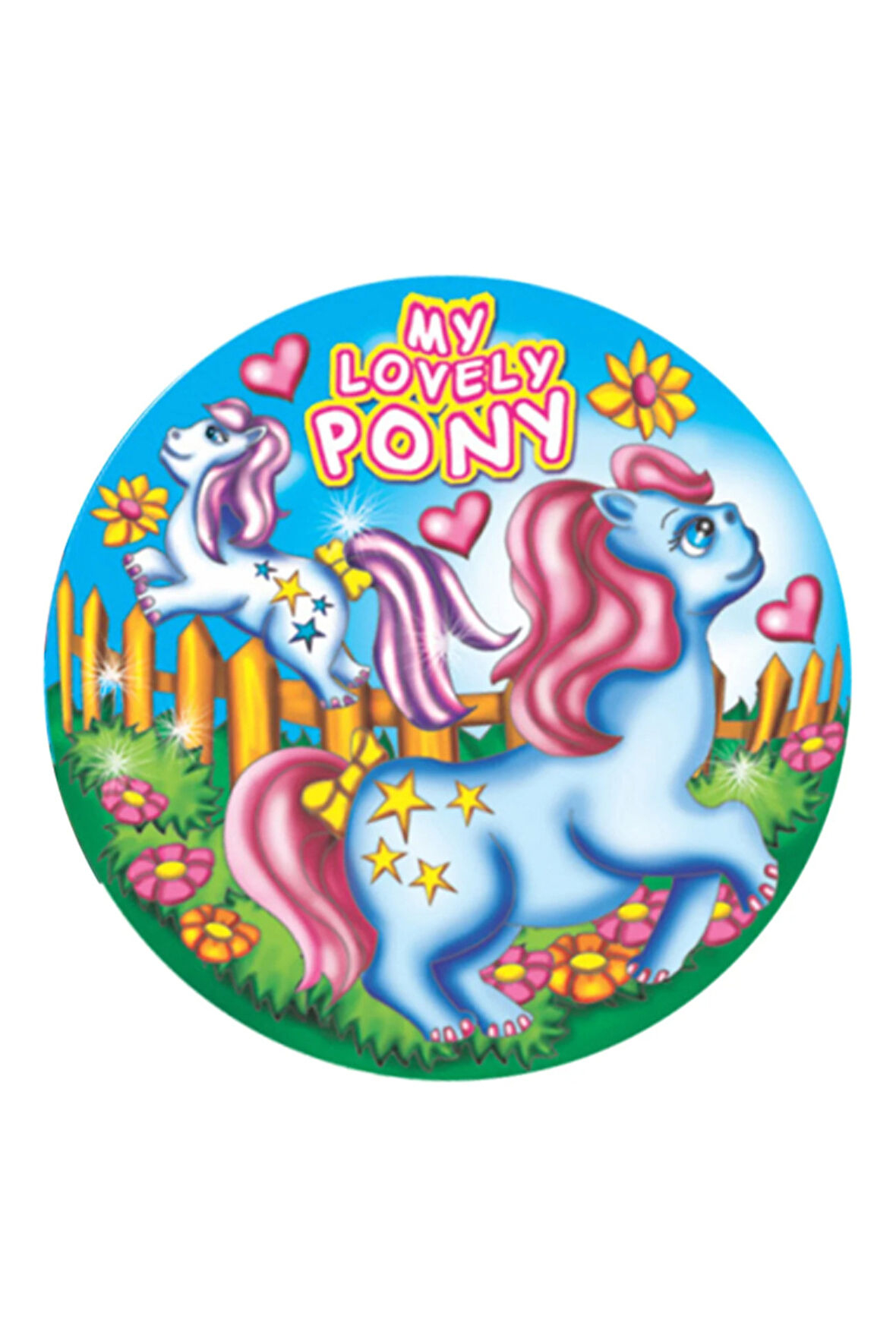Dema Stil Pvc 23cm Top My Lovely Pony Kız Erkek Çocuk Oyuncak Eğitici Oyuncaklar