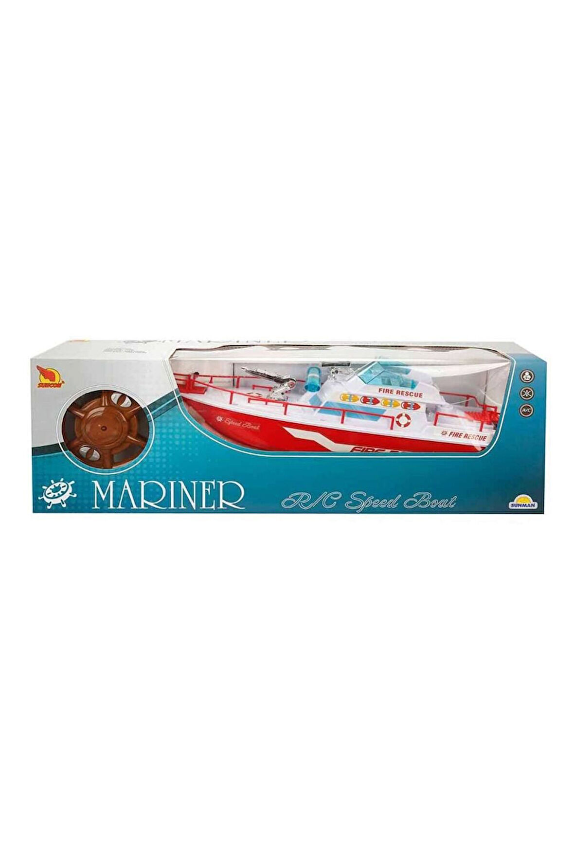 Uzaktan Kumandalı Tekne 45cm. - 88780 Kız Erkek Çocuk Oyuncak Eğitici Oyuncaklar