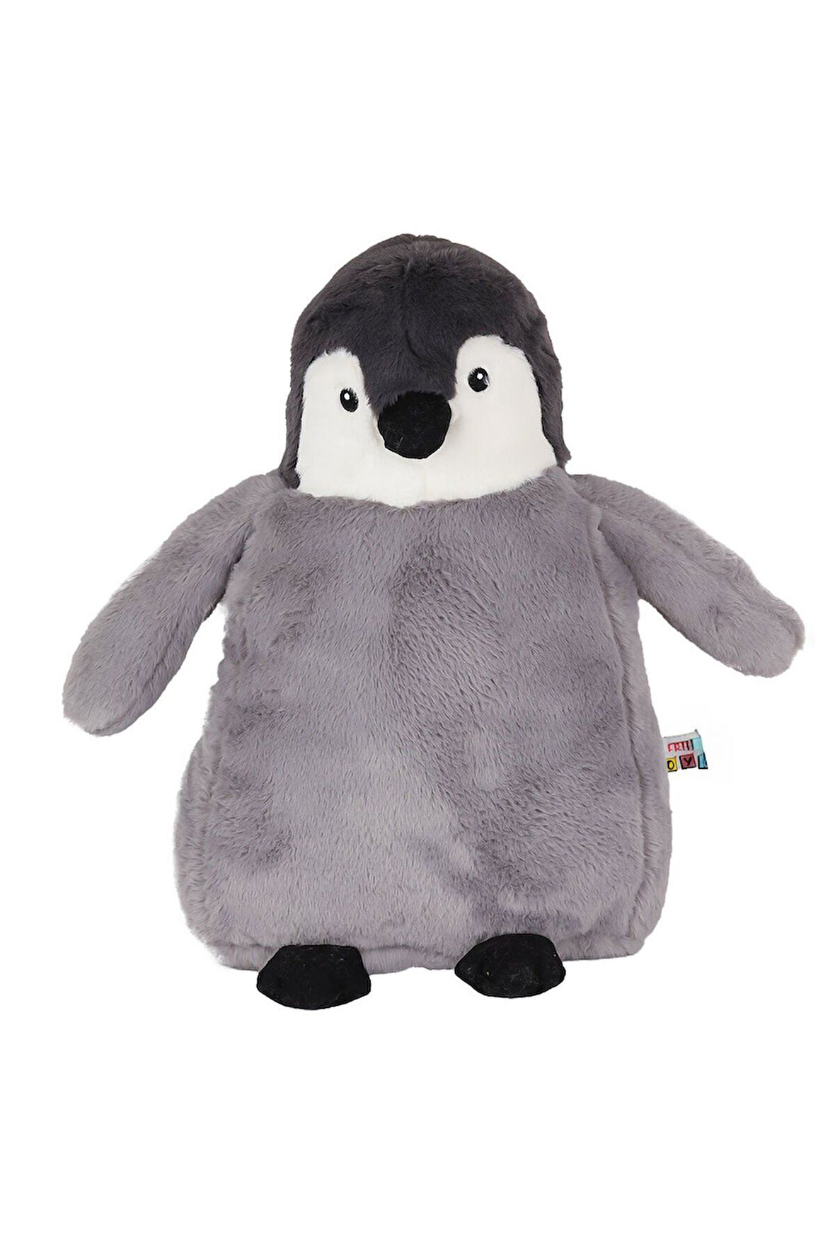 1287 Büyük Penguen Gri 50cm Kız Erkek Çocuk Oyuncak Eğitici Oyuncaklar