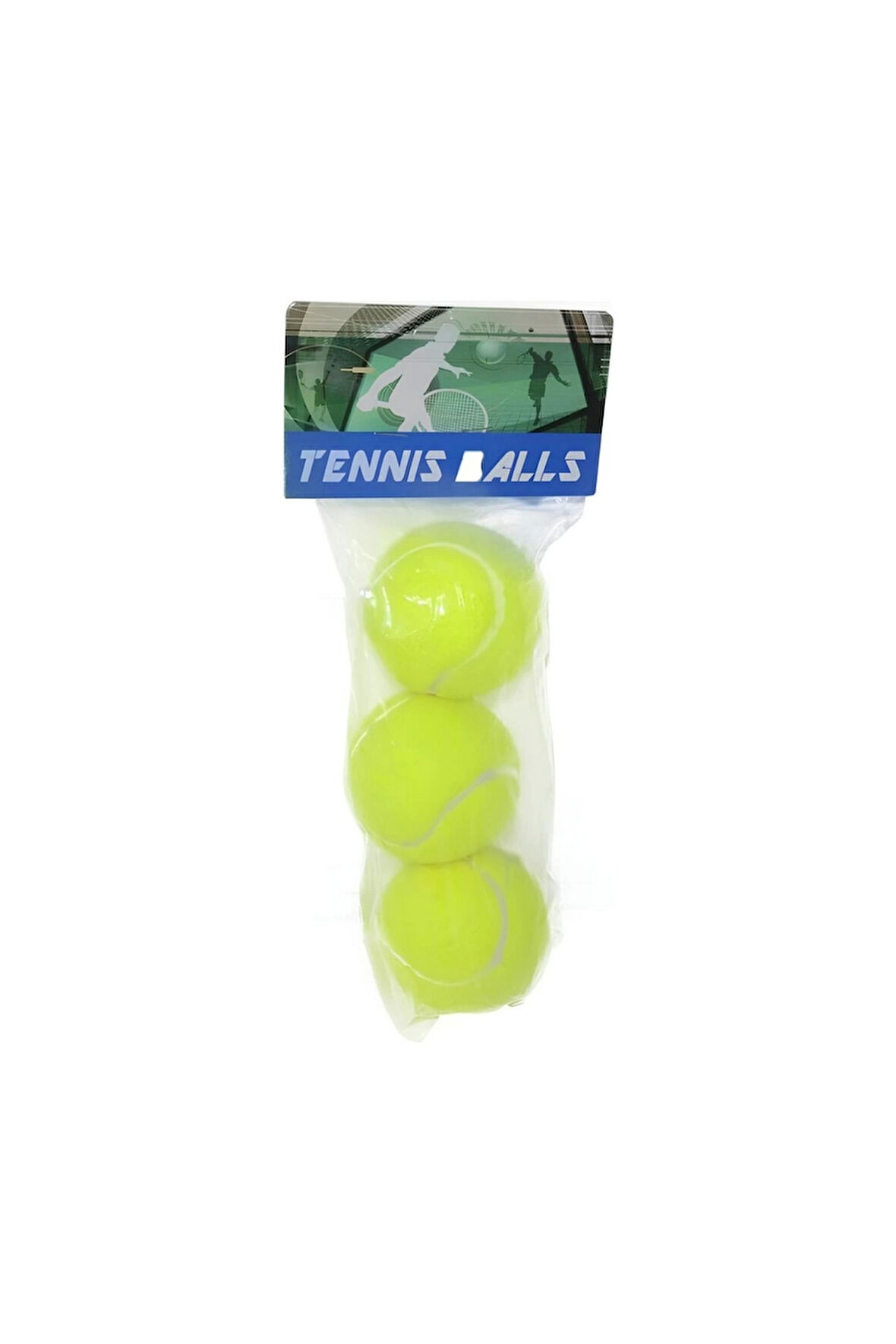 Poşette 3'lü Tenis Topu Kız Erkek Çocuk Oyuncak Eğitici Oyuncaklar