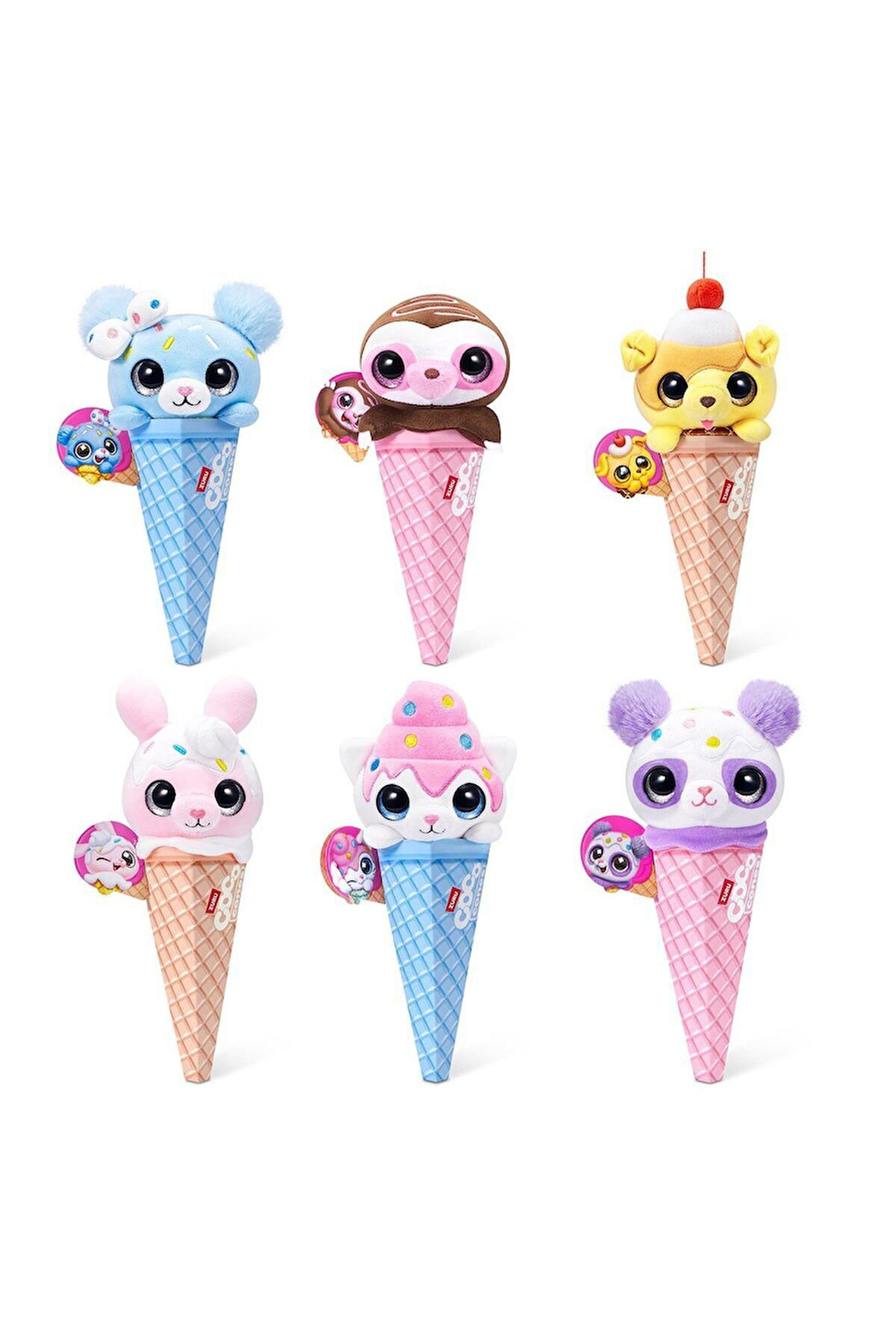CCN03000 Coco Cones Tatlı Pelüş - 1adet Fiyatıdır Kız Erkek Çocuk Oyuncak Eğitici Oyuncaklar