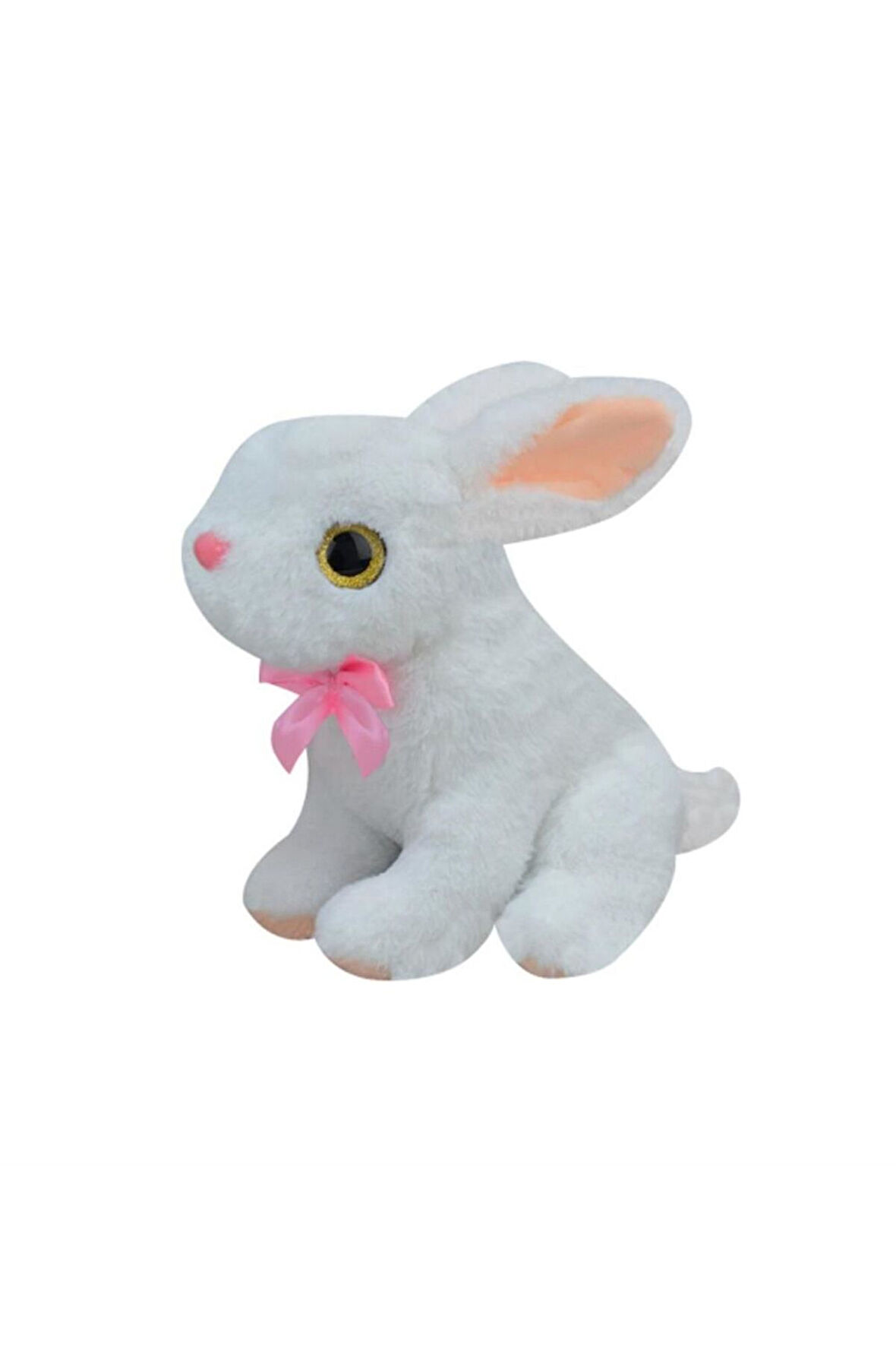 25cm SEVİMLİ TAVŞAN PELUŞ -HLY Kız Erkek Çocuk Oyuncak Eğitici Oyuncaklar