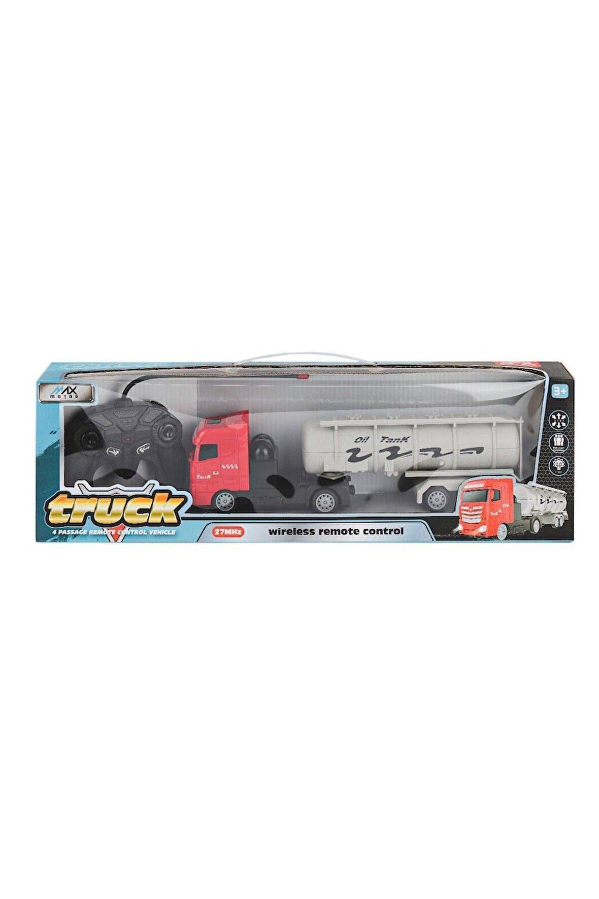 606A-2 606A-3 Kumandalı Işıklı Tır -Karsan Oyuncak Kız Erkek Çocuk Oyuncak Eğitici Oyuncaklar