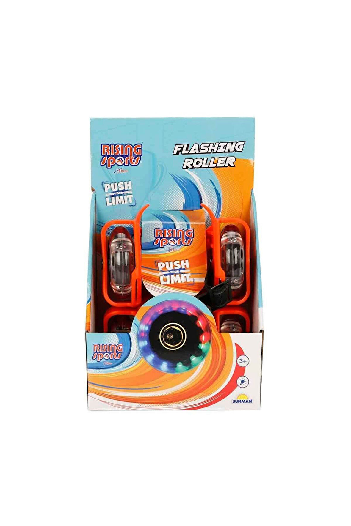 3698 2216 Flashing Roller Işıklı Paten -Sunman Kız Erkek Çocuk Oyuncak Eğitici Oyuncaklar