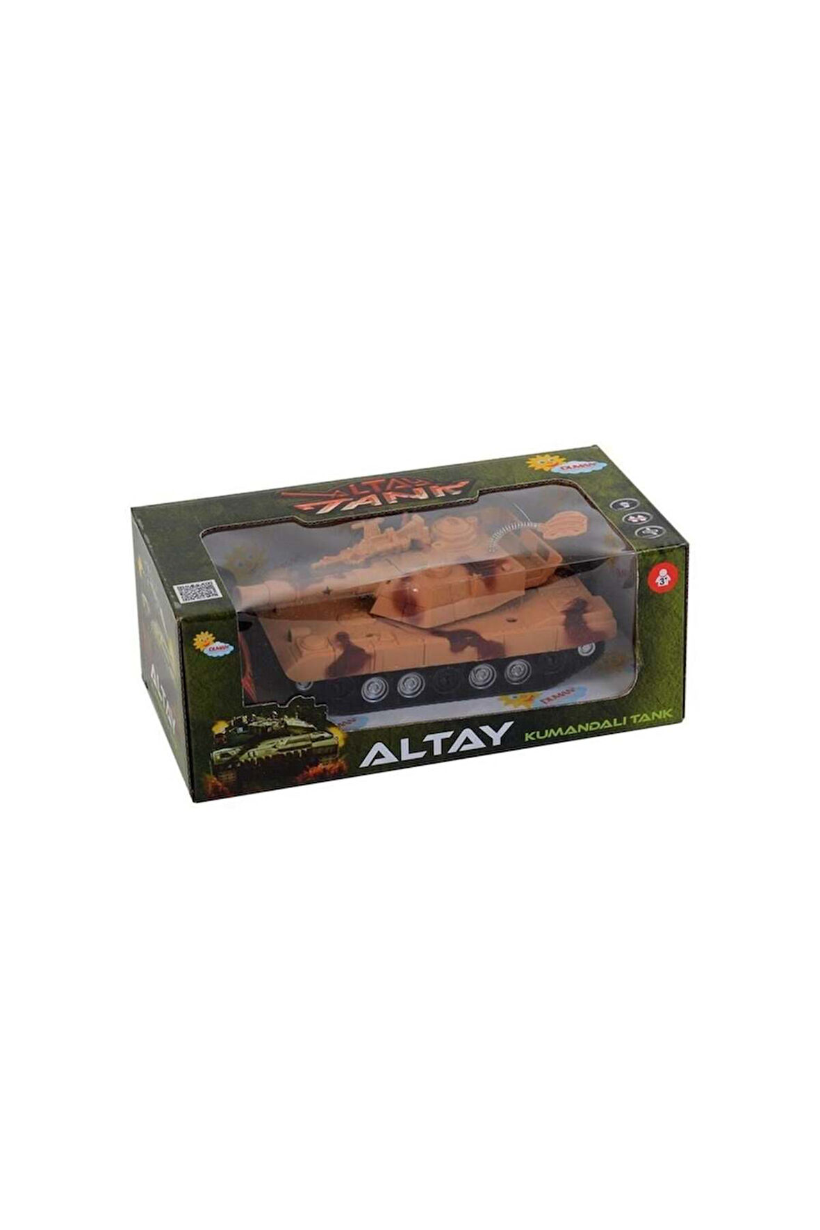 UZK.KUM.2 FONKSİYONLU TANK Kız Erkek Çocuk Oyuncak Eğitici Oyuncaklar