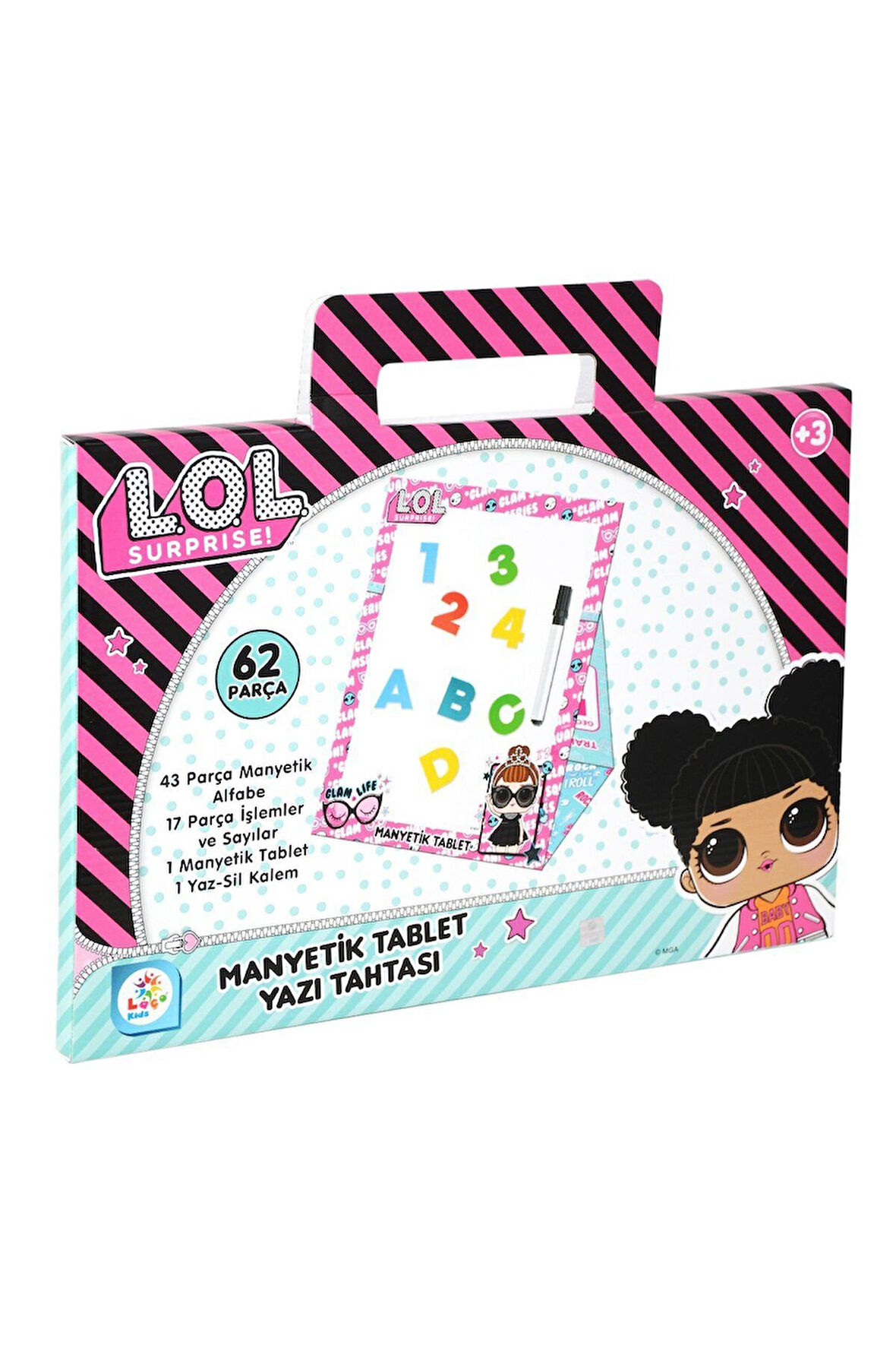 LOL7590 Laço, LOL Manyetik Tablet Kız Erkek Çocuk Oyuncak Eğitici Oyuncaklar