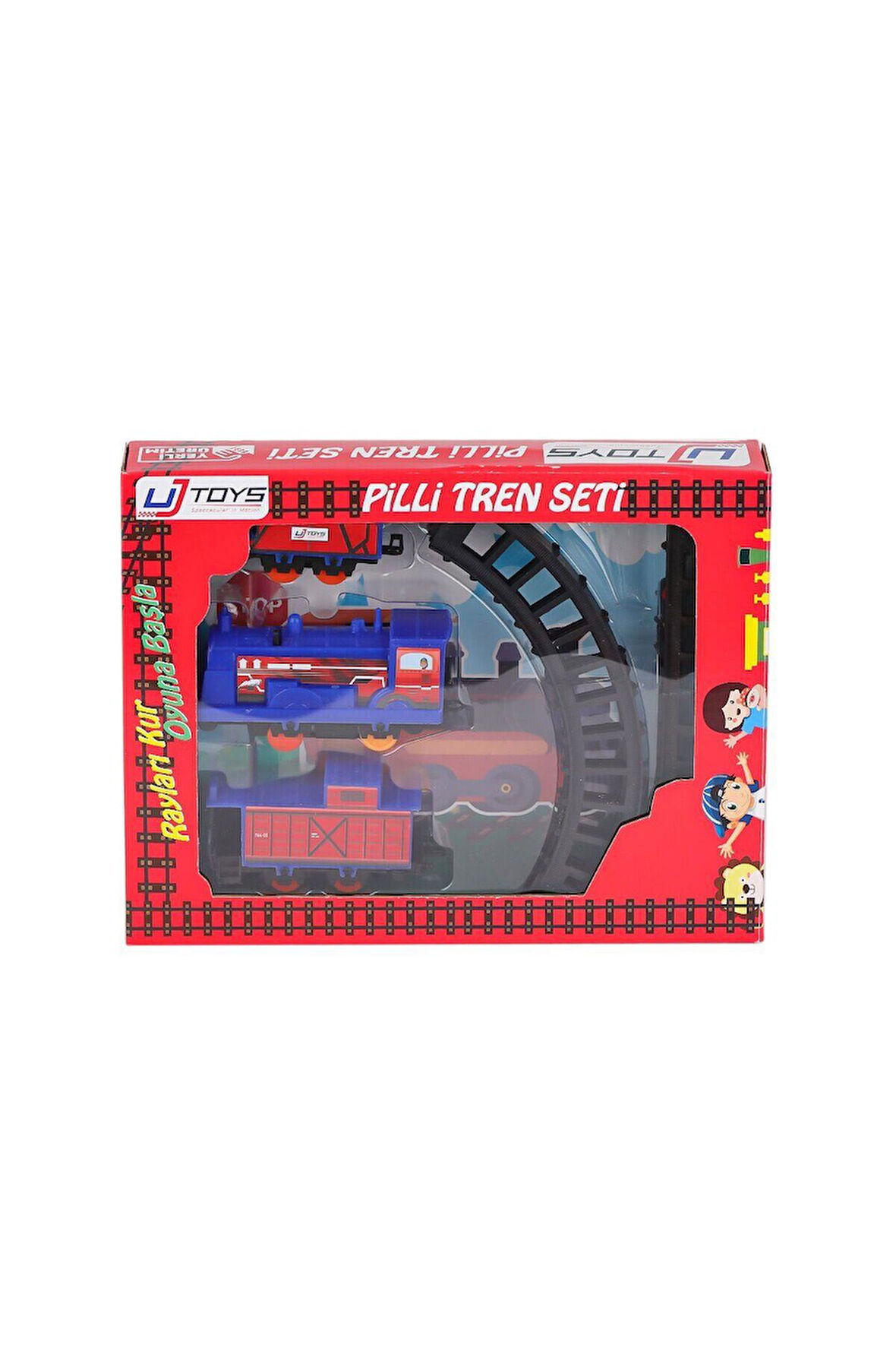 200003 Pilli Tren -UJ Toys Kız Erkek Çocuk Oyuncak Eğitici Oyuncaklar