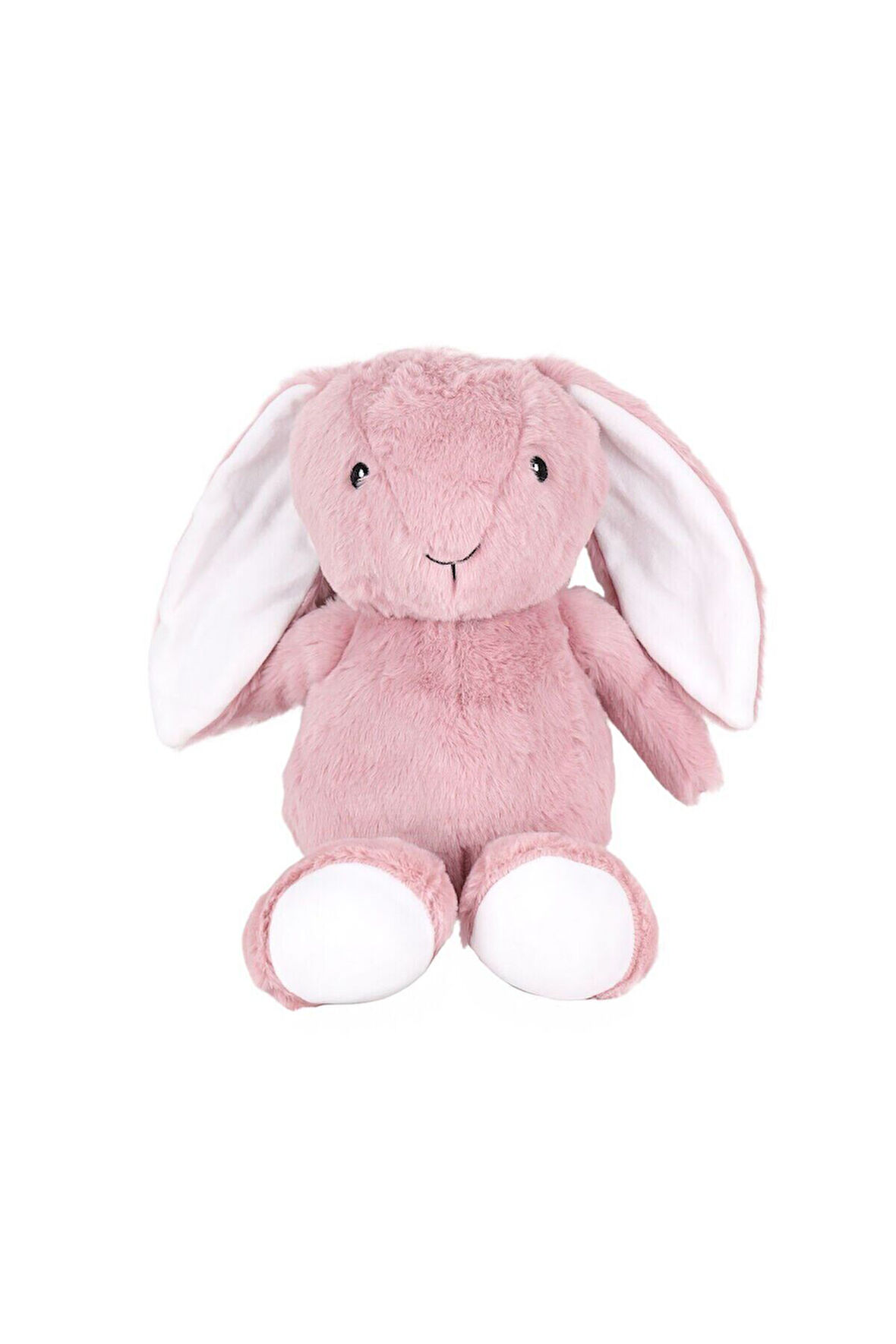 0822 Peluş Göbekli Tavşan Pembe -My Friend Toys Kız Erkek Çocuk Oyuncak Eğitici Oyuncaklar