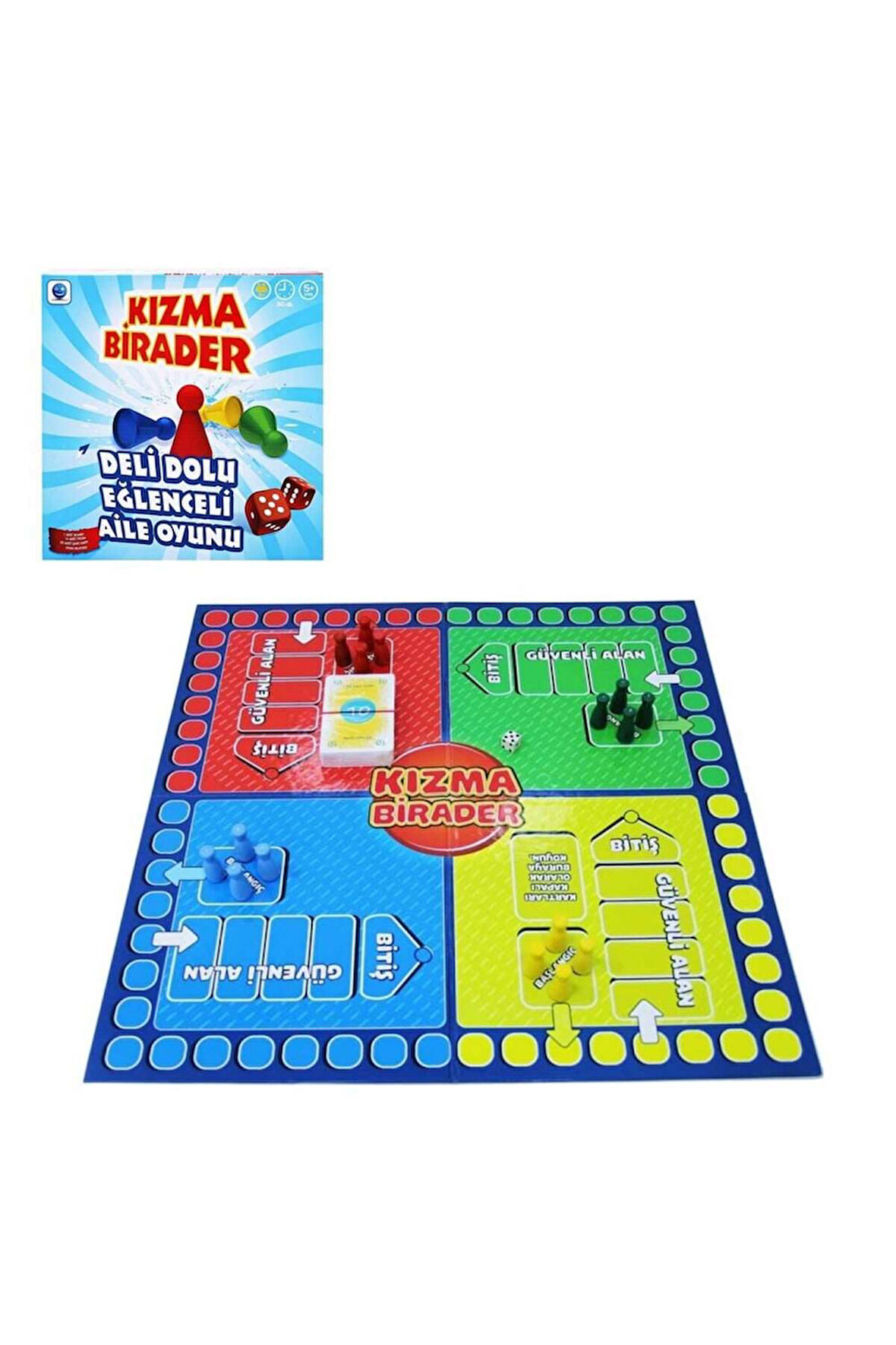 Kızma Birader Aile Oyunu Kız Erkek Çocuk Oyuncak Eğitici Oyuncaklar